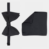 Newman Bow Tie Black Accessories Set