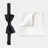 Bow Tie White Accessories Set