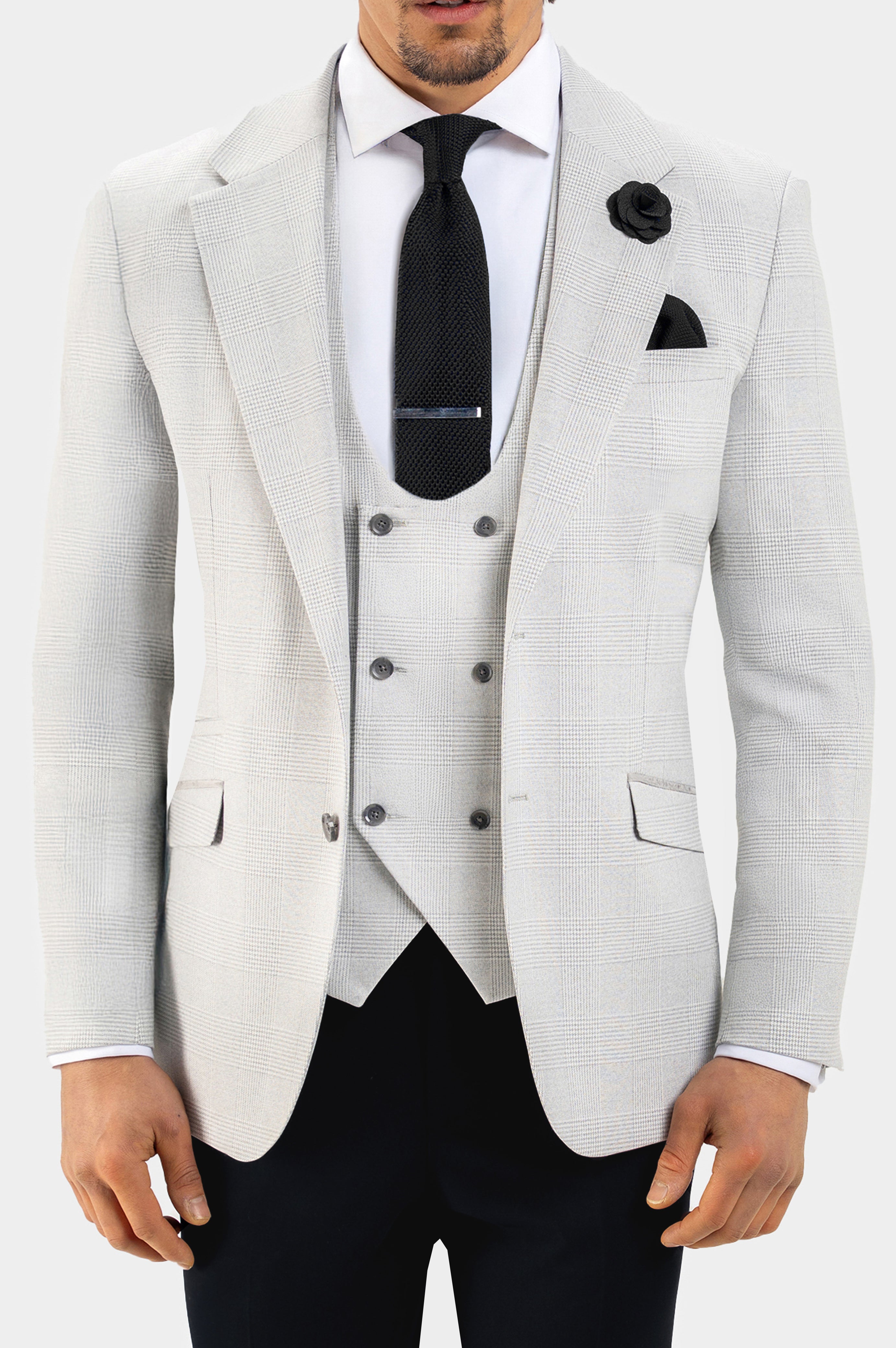 Santorini Grey Black Split - 3 Piece -