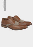 Brown Tweed Brogue