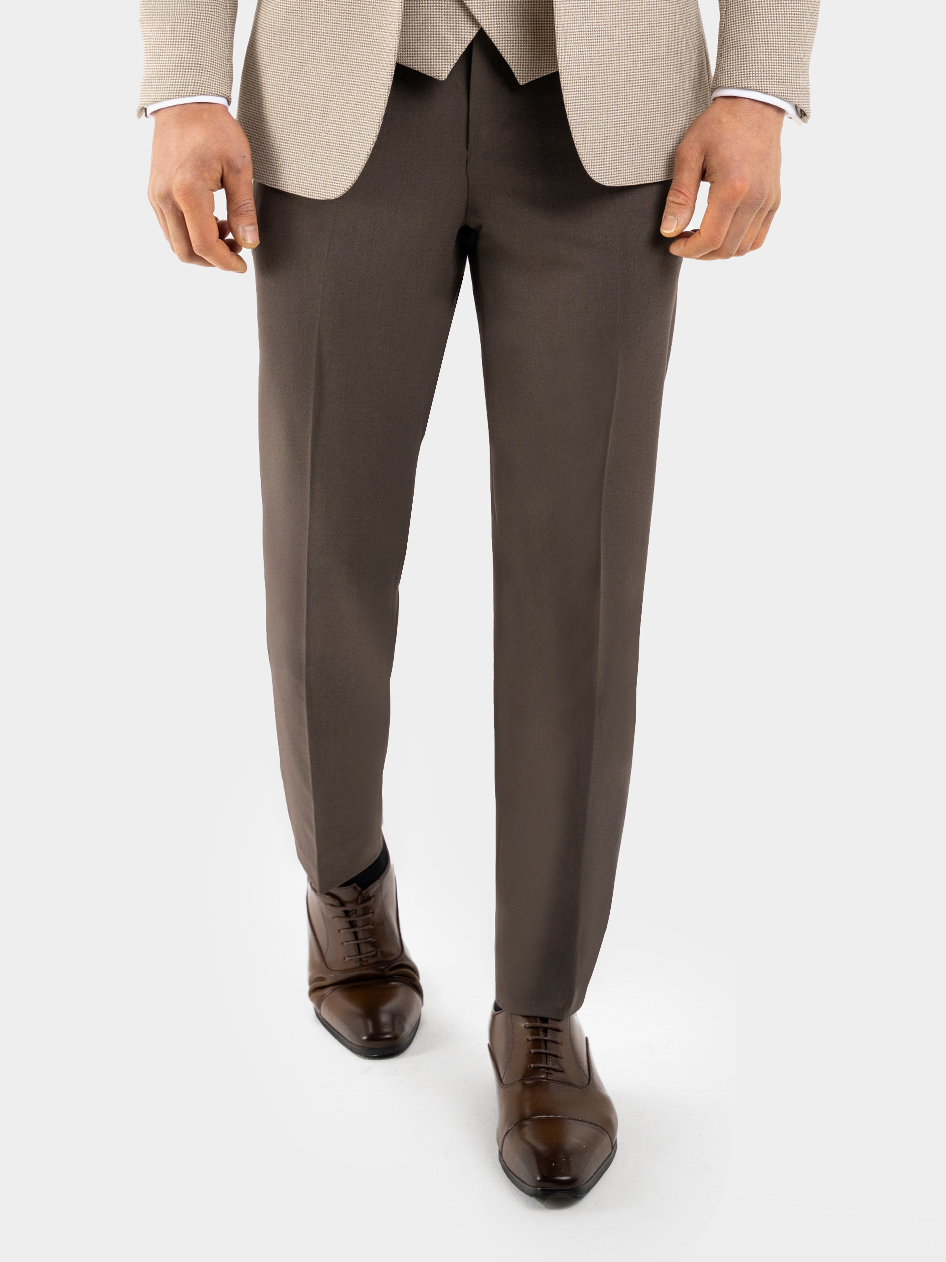 Brown FlexTapered - Trousers