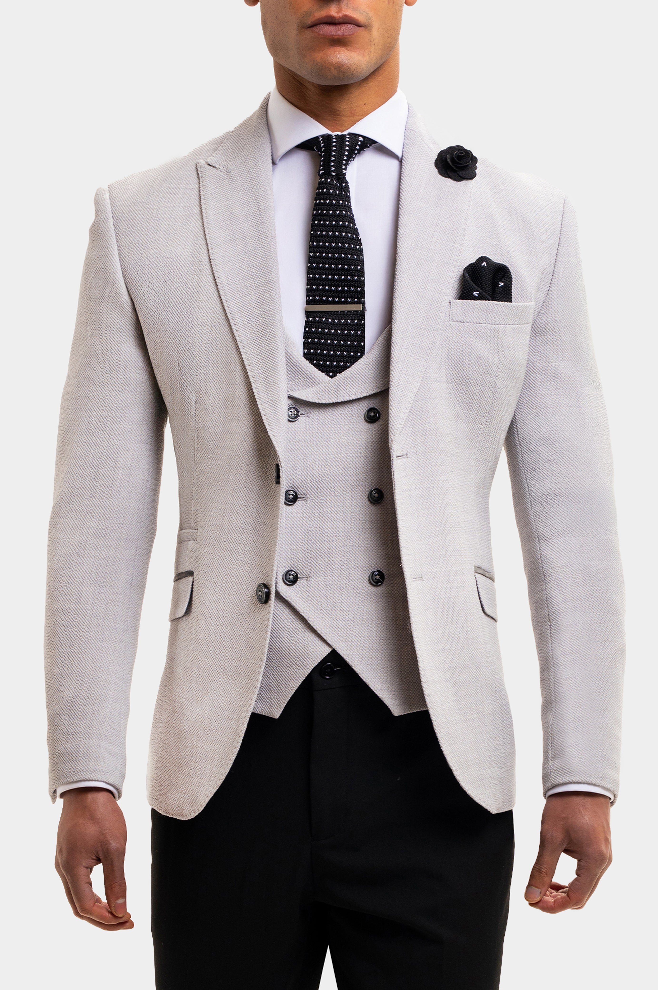 Canberra Black Split - 3 Piece -