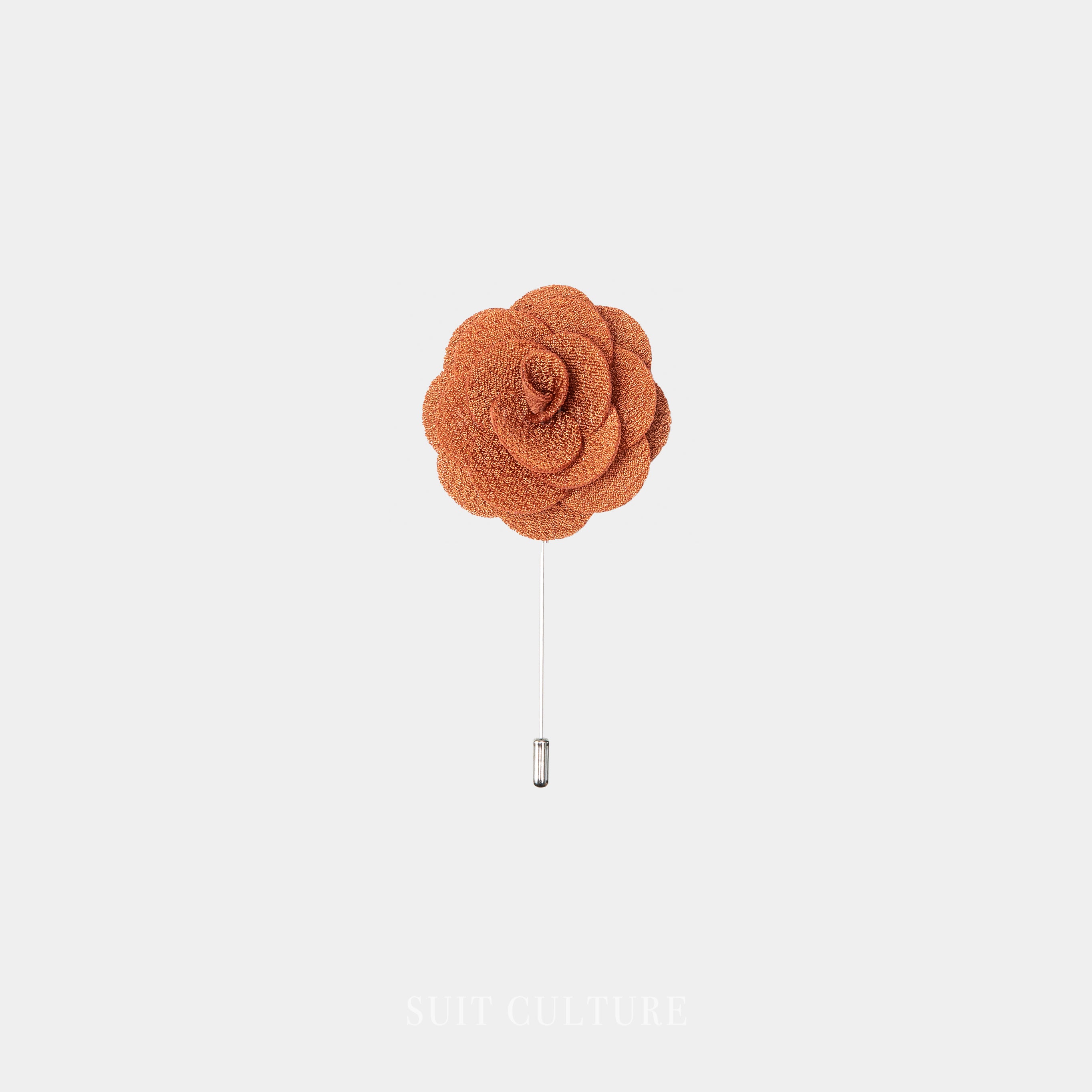 Copper Flower Pin