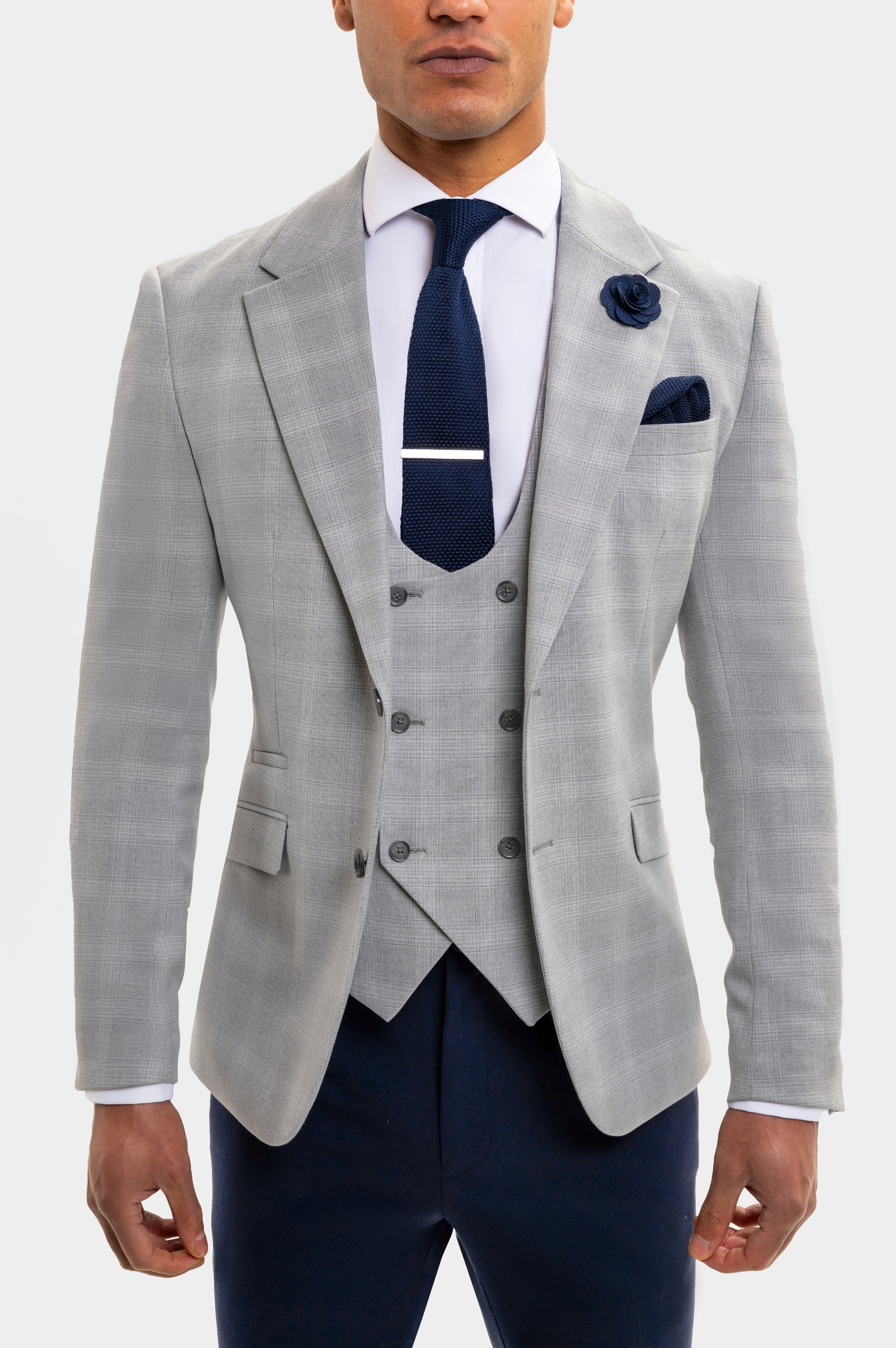 Milan Navy Split - 3 Piece -