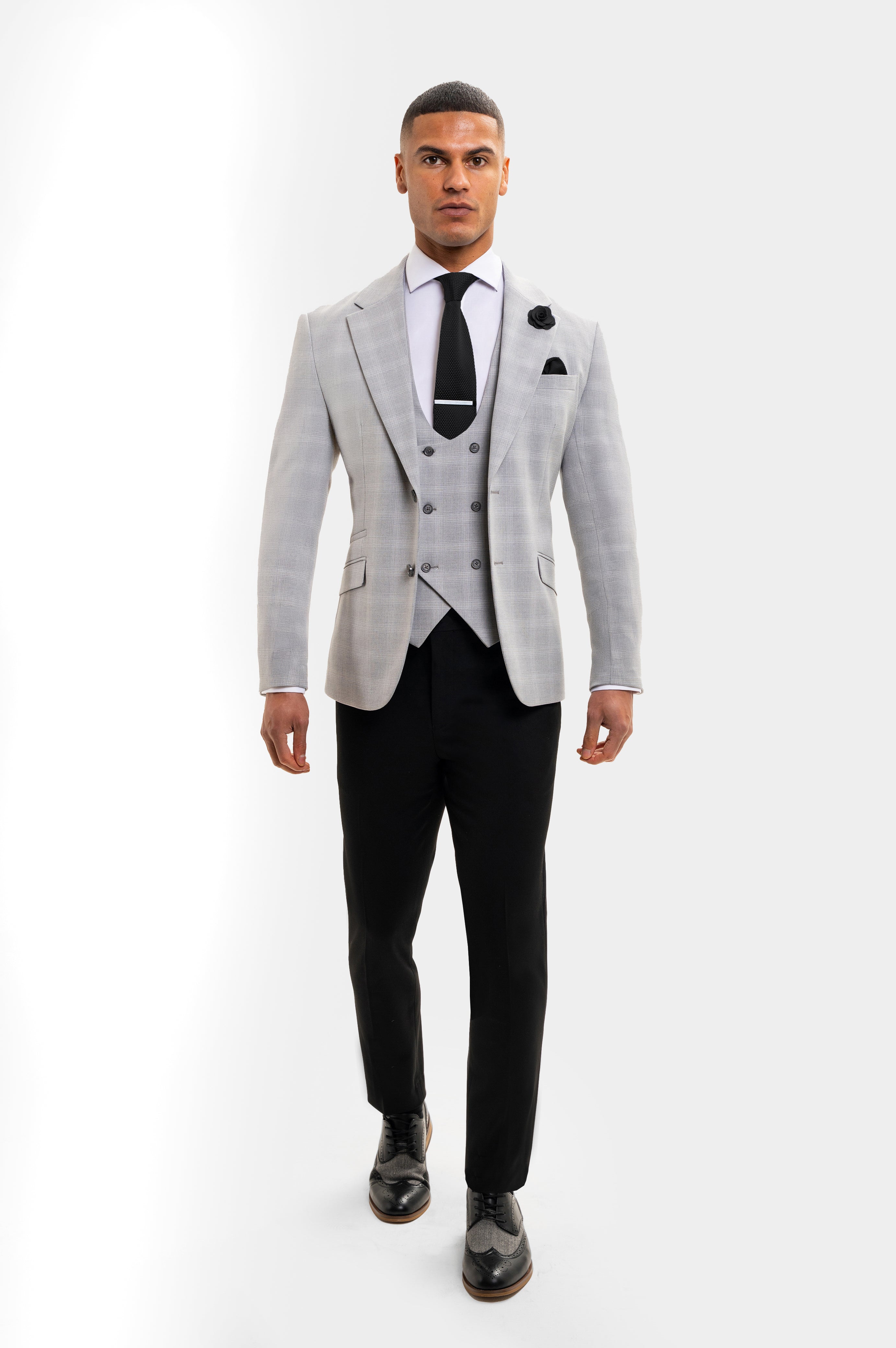 Milan Black Split - 3 Piece -