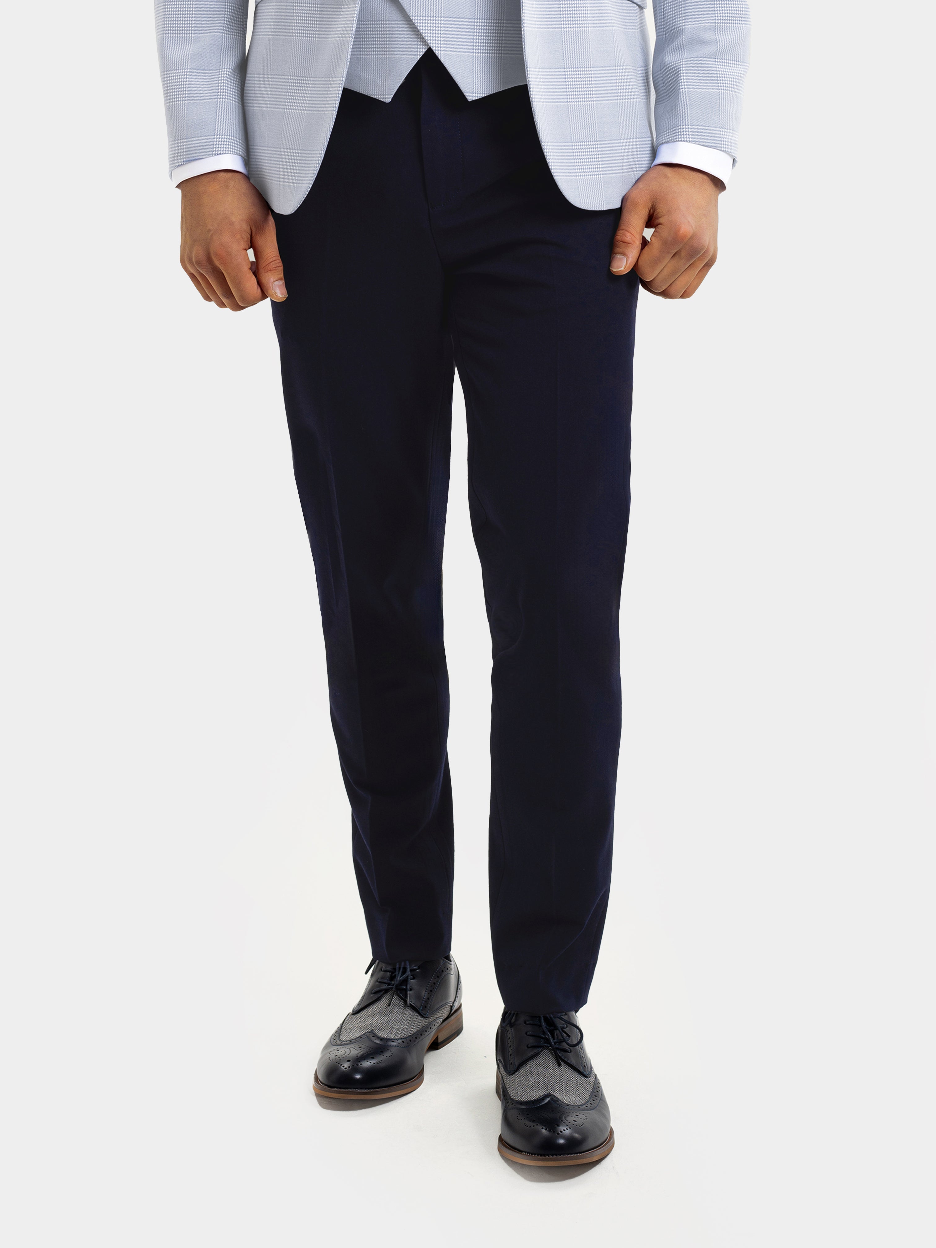 Navy FlexTapered - Trousers