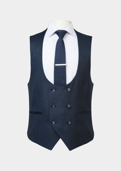 Spagnolo Navy Waistcoat