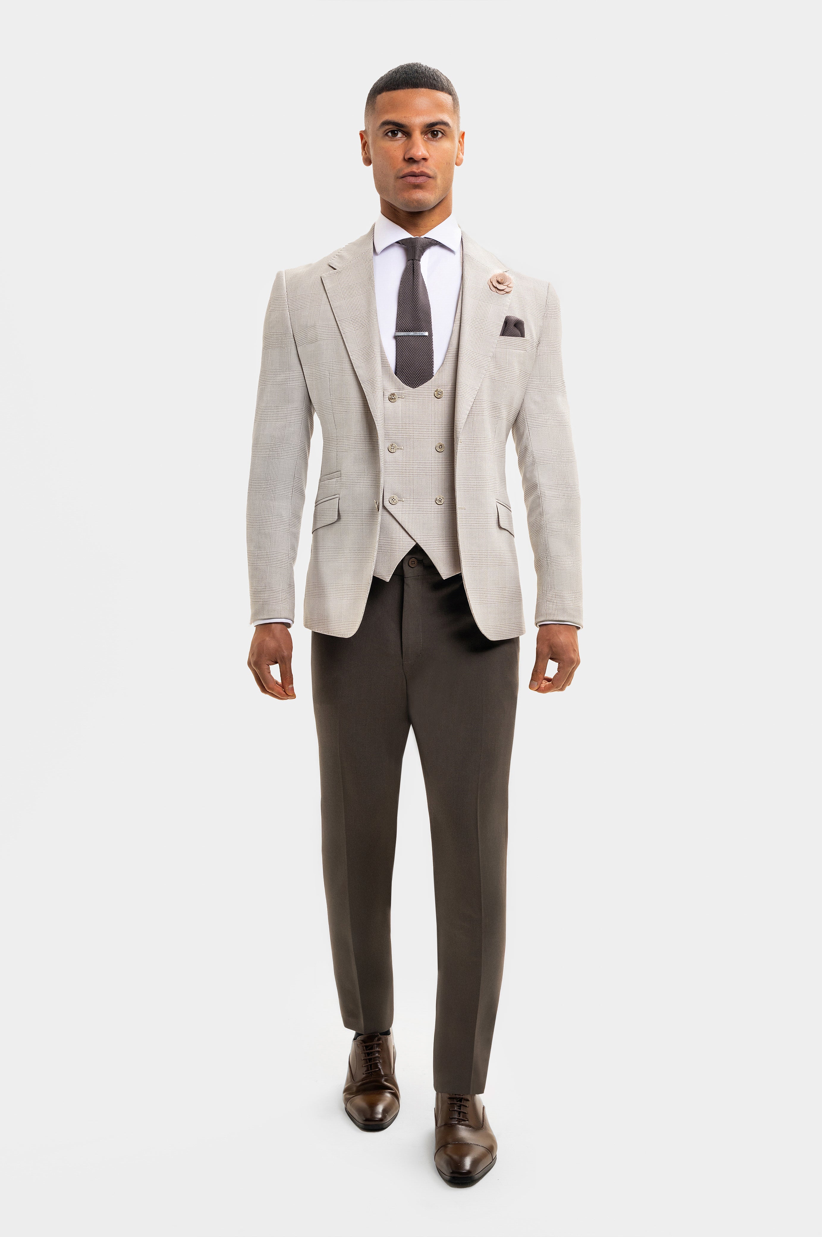 Santorini Brown Split - 3 Piece -