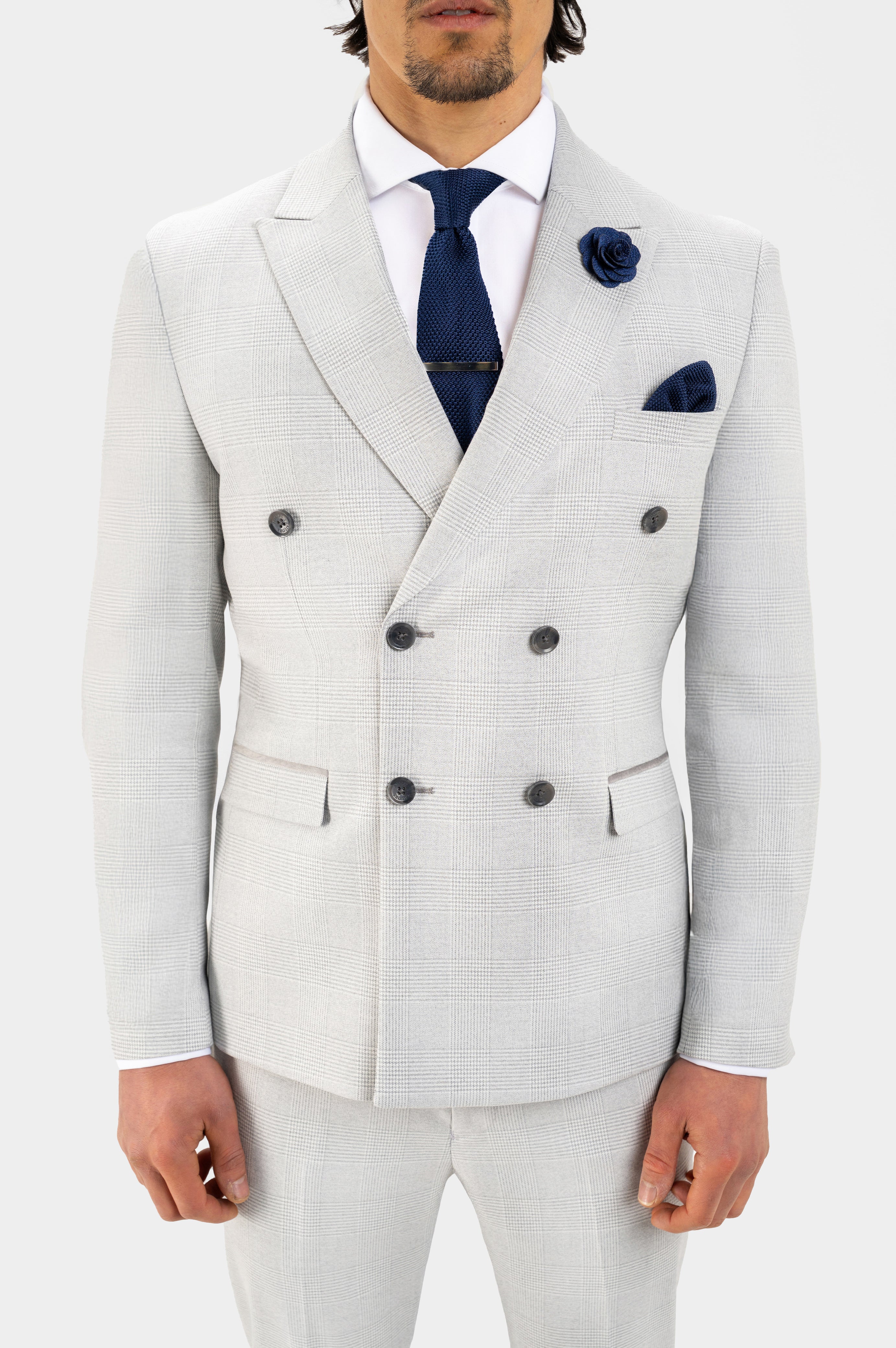 Santorini Grey DB - Blazer