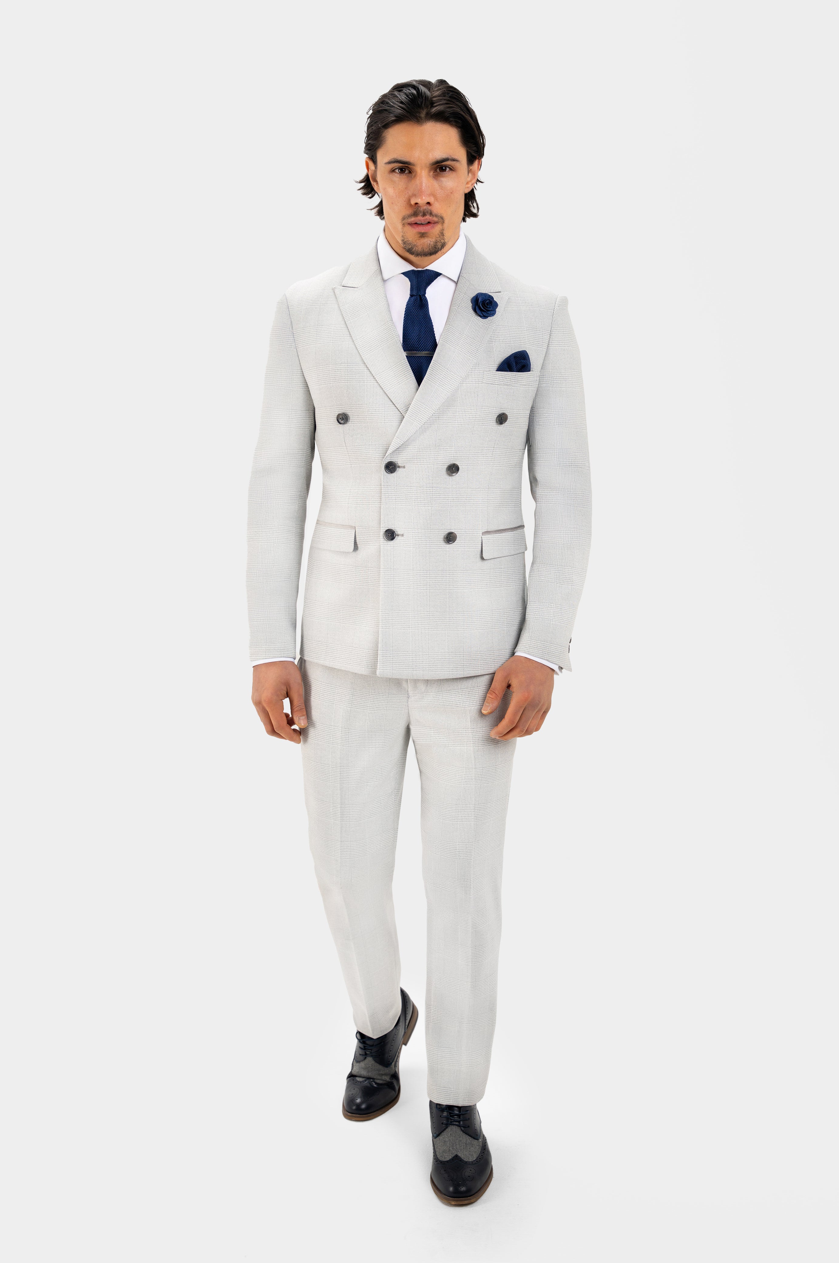 Santorini Grey DB - Blazer