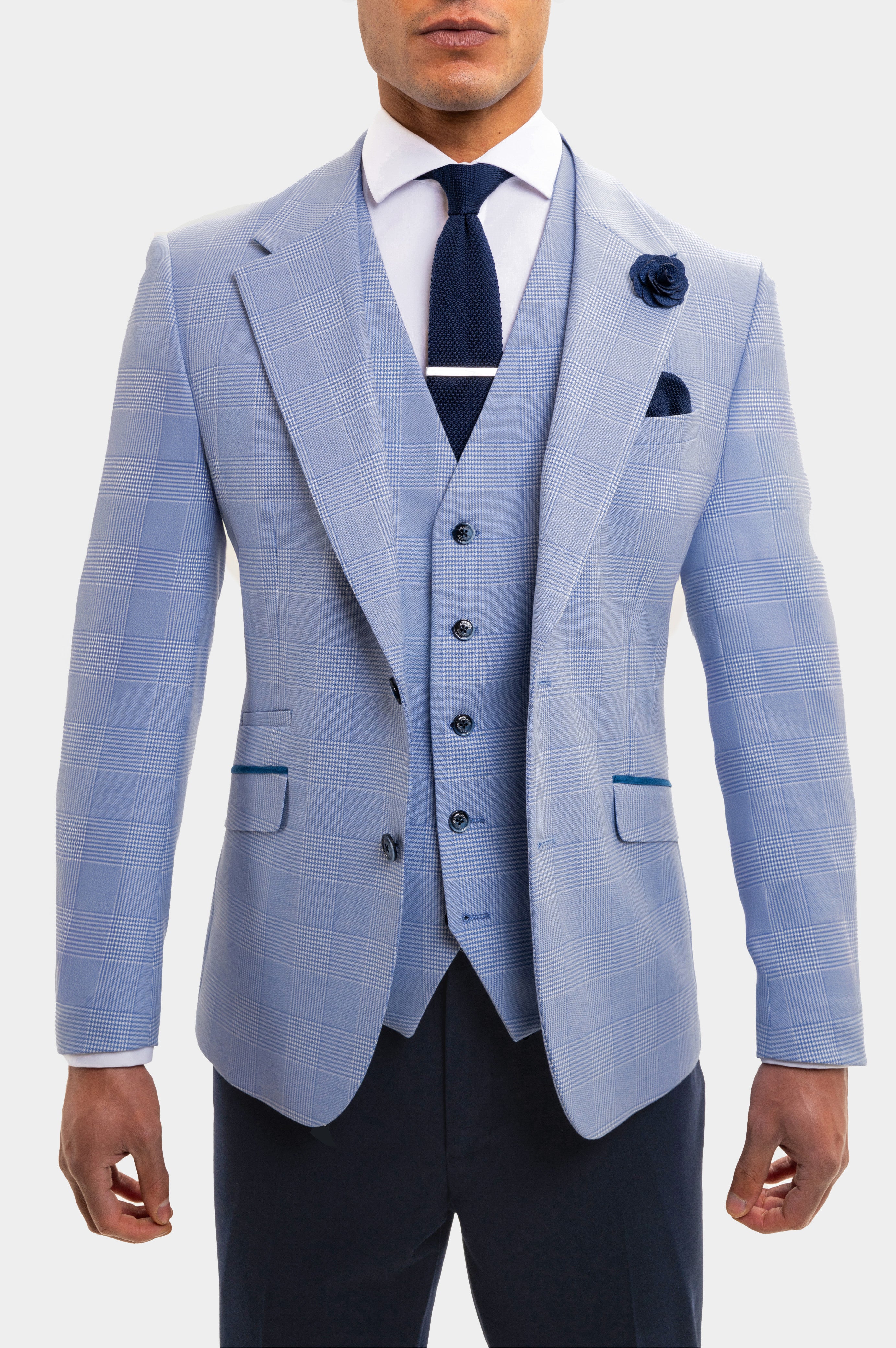 Santorini Sky SB Navy Split - 3 Piece -