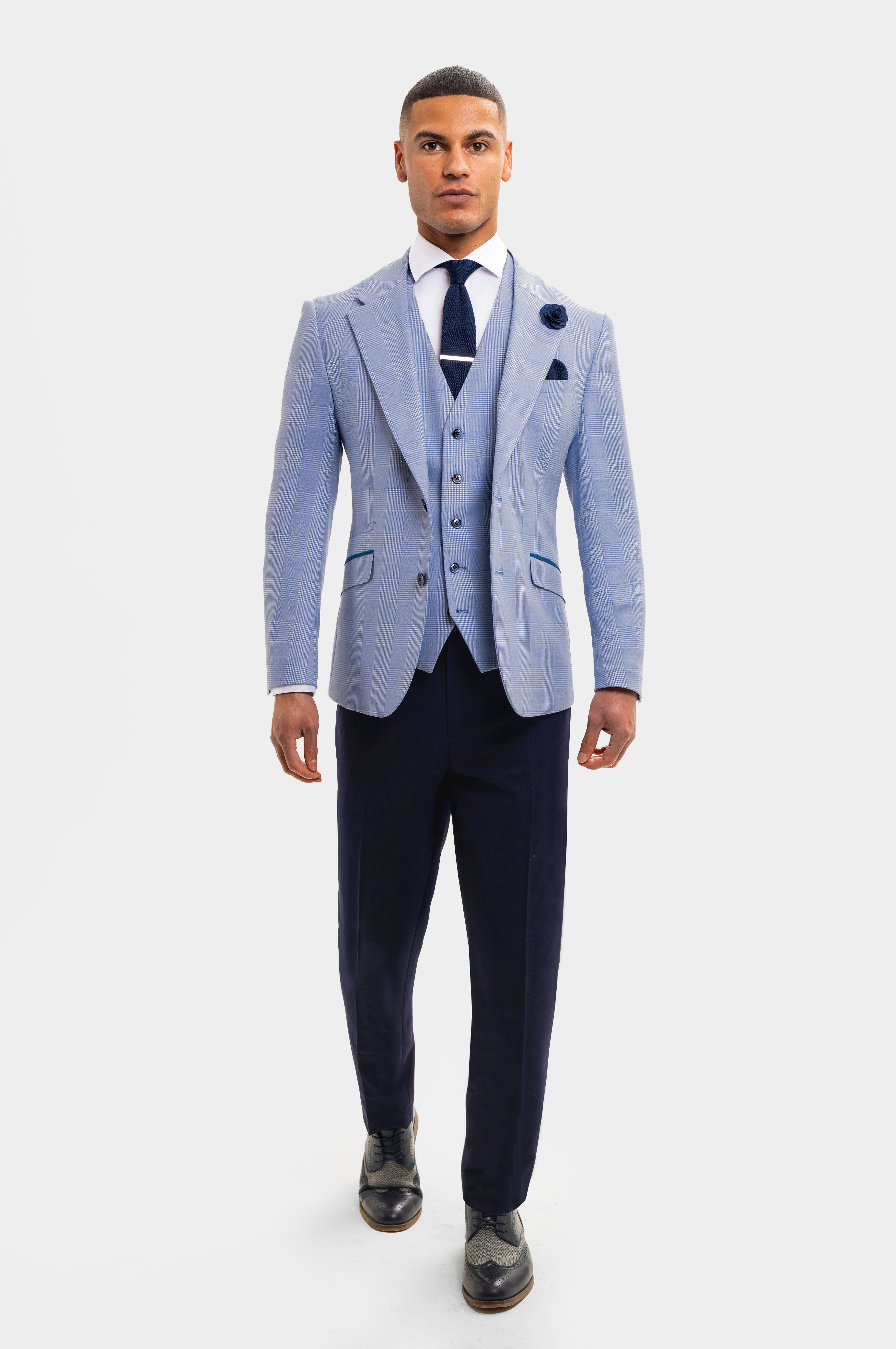Santorini Sky SB Navy Split - 3 Piece -