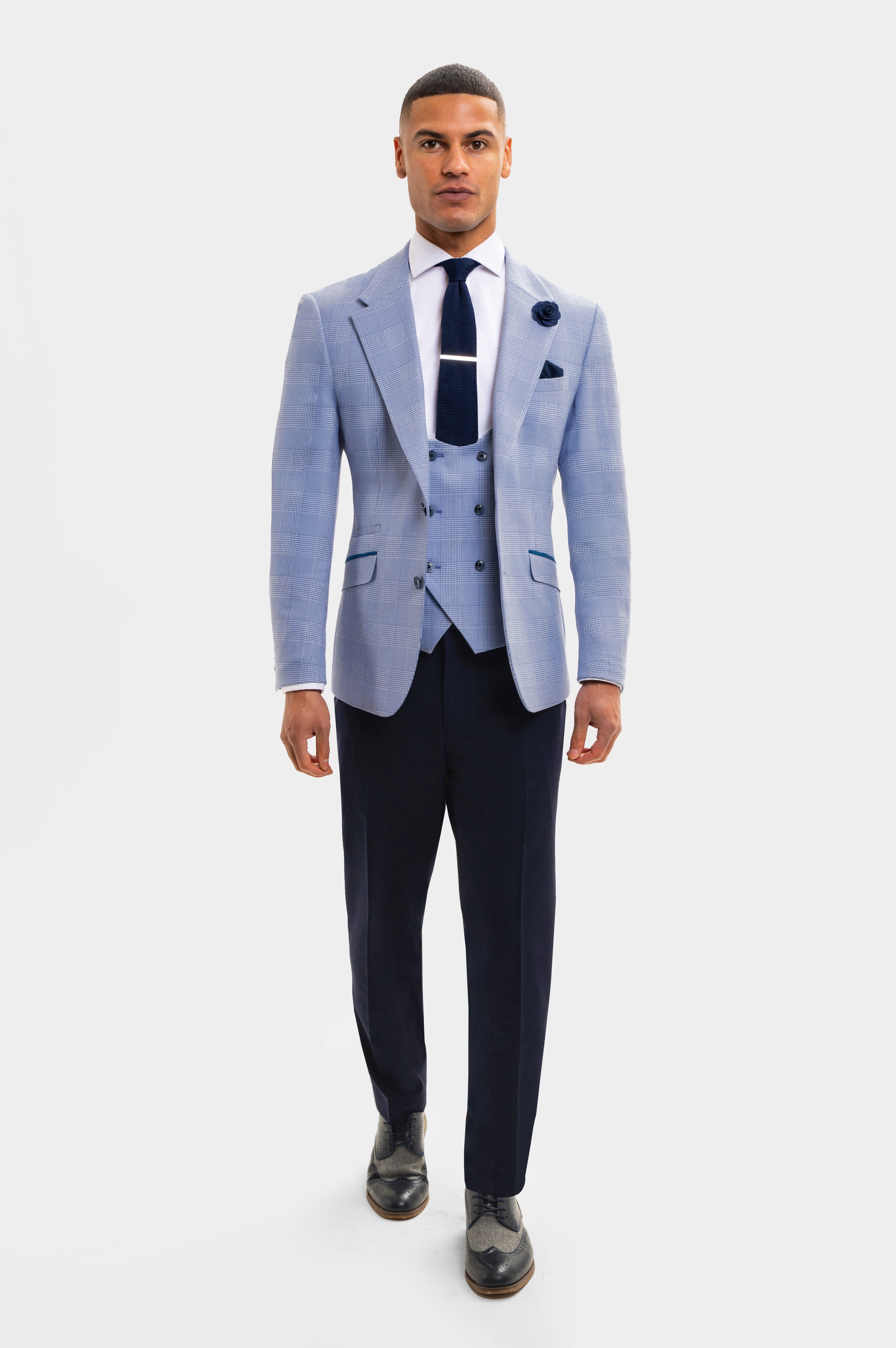 Santorini Sky DB Navy Split - 3 Piece -