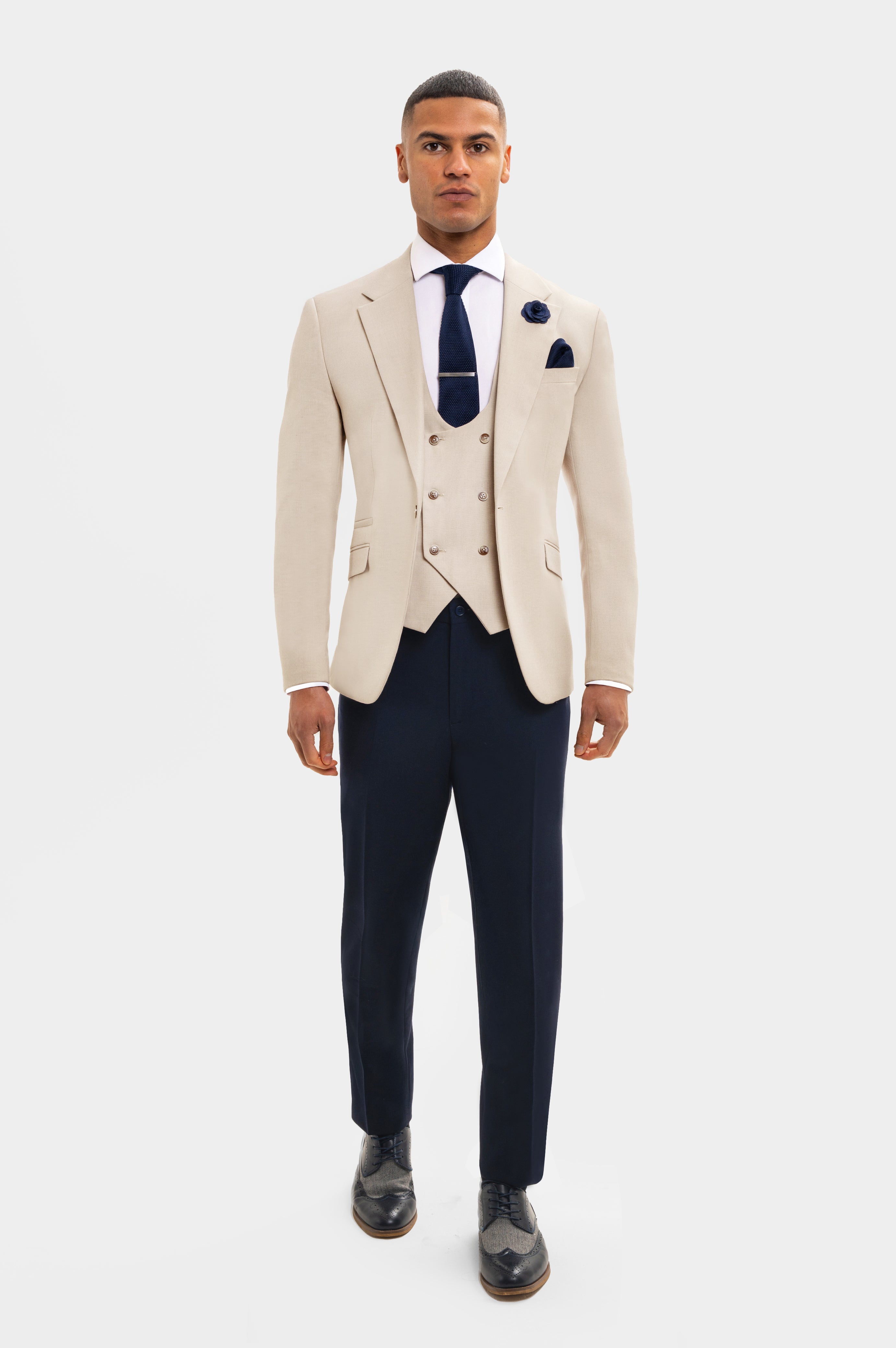 Sicili Navy Split - 3 Piece -