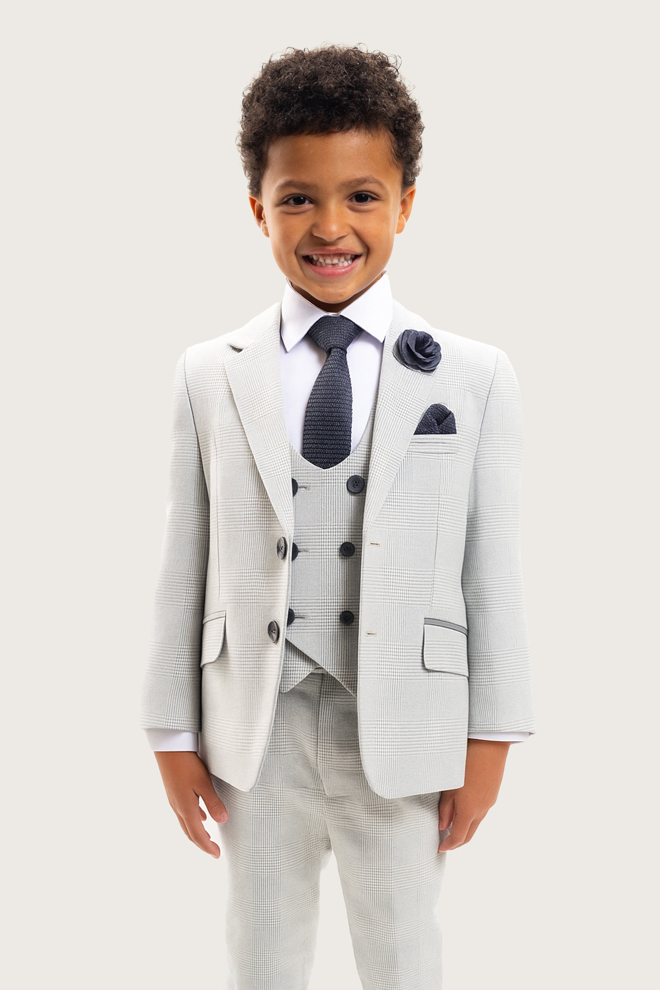 Boys Santorini Grey - 3 Piece