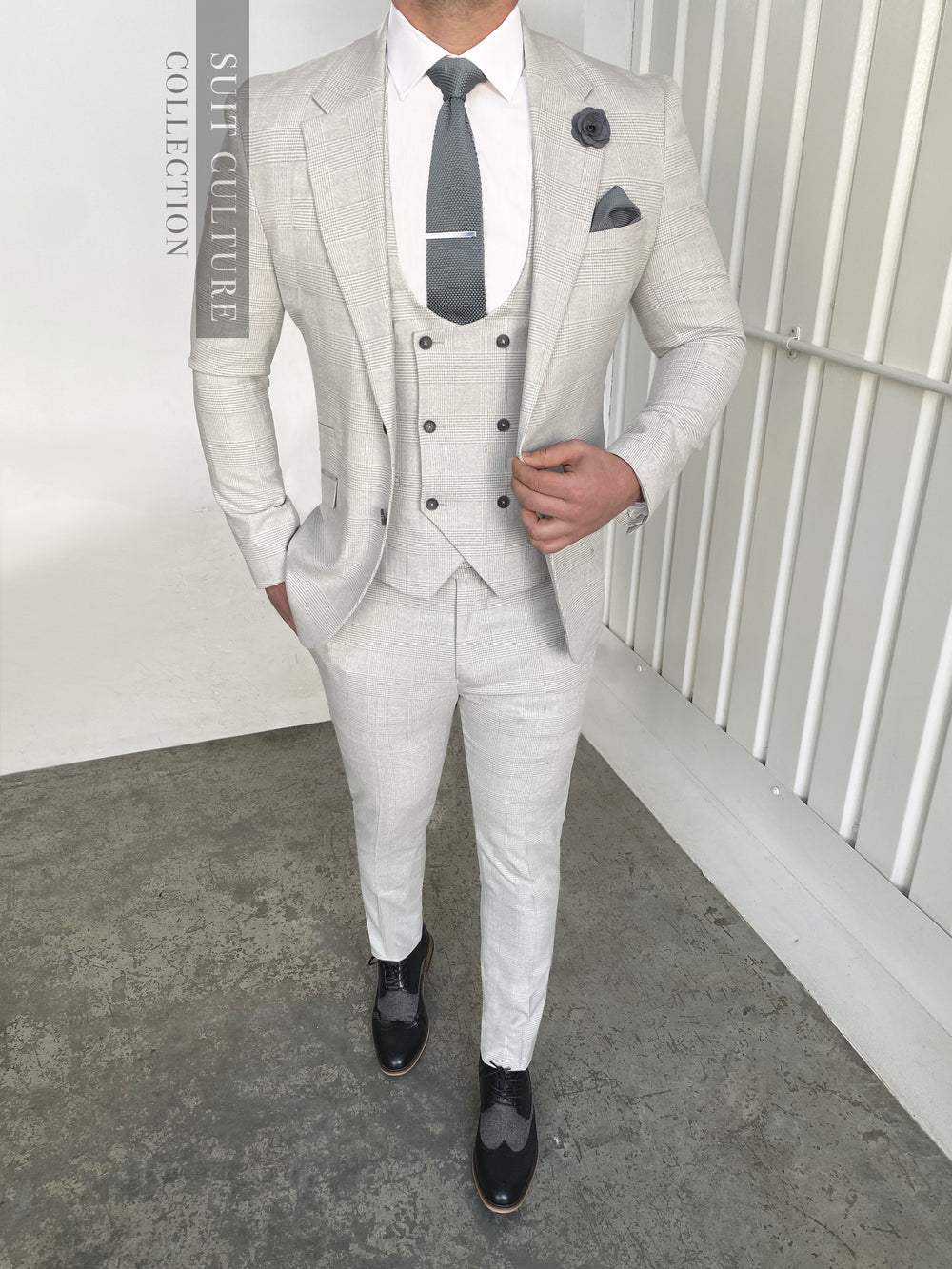 Santorini Grey - Blazer