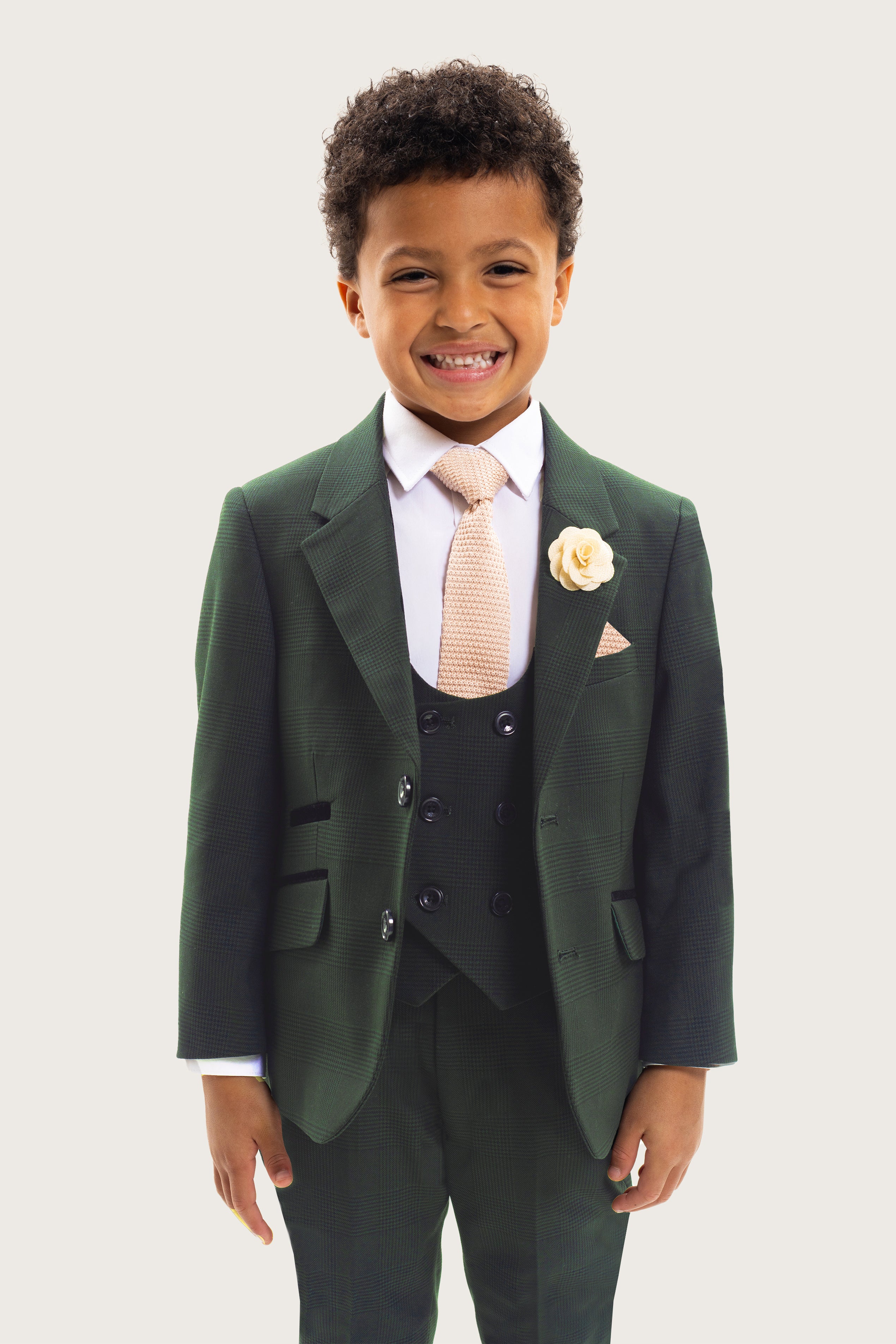 Boys Santorini Green - 3 Piece