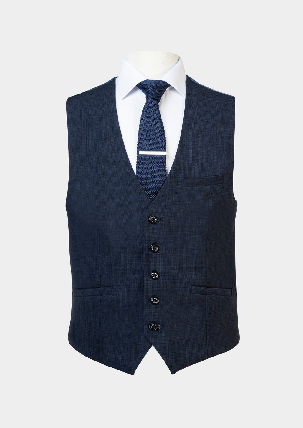 Seeba Navy Waistcoat