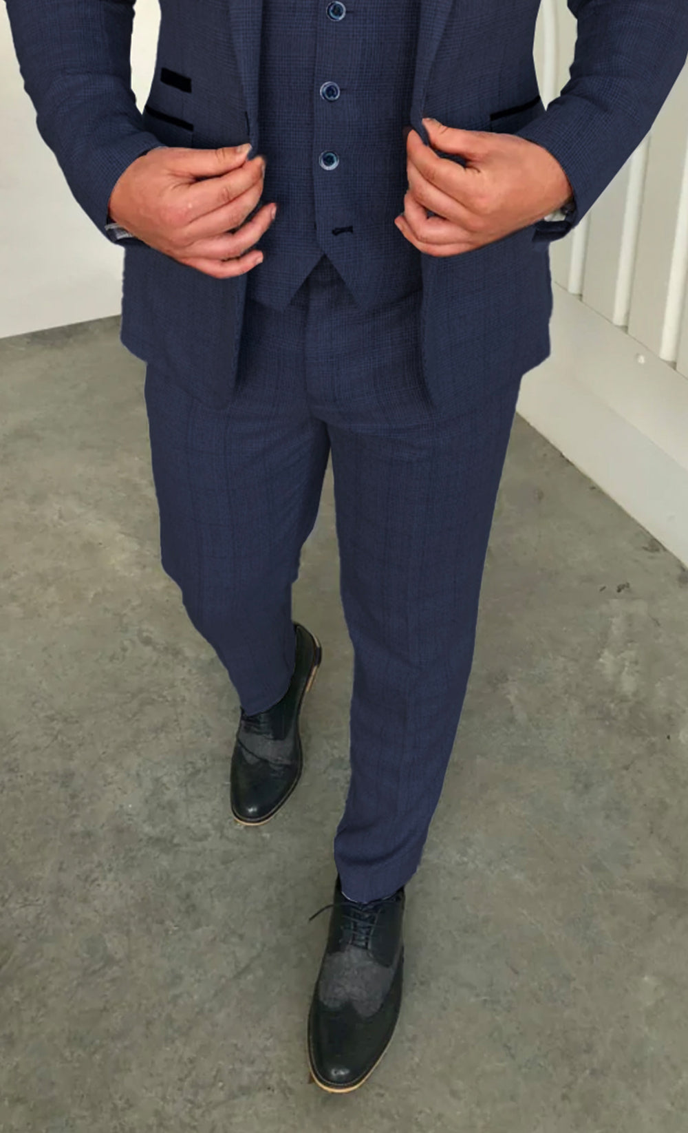 Caridi Navy - Trousers