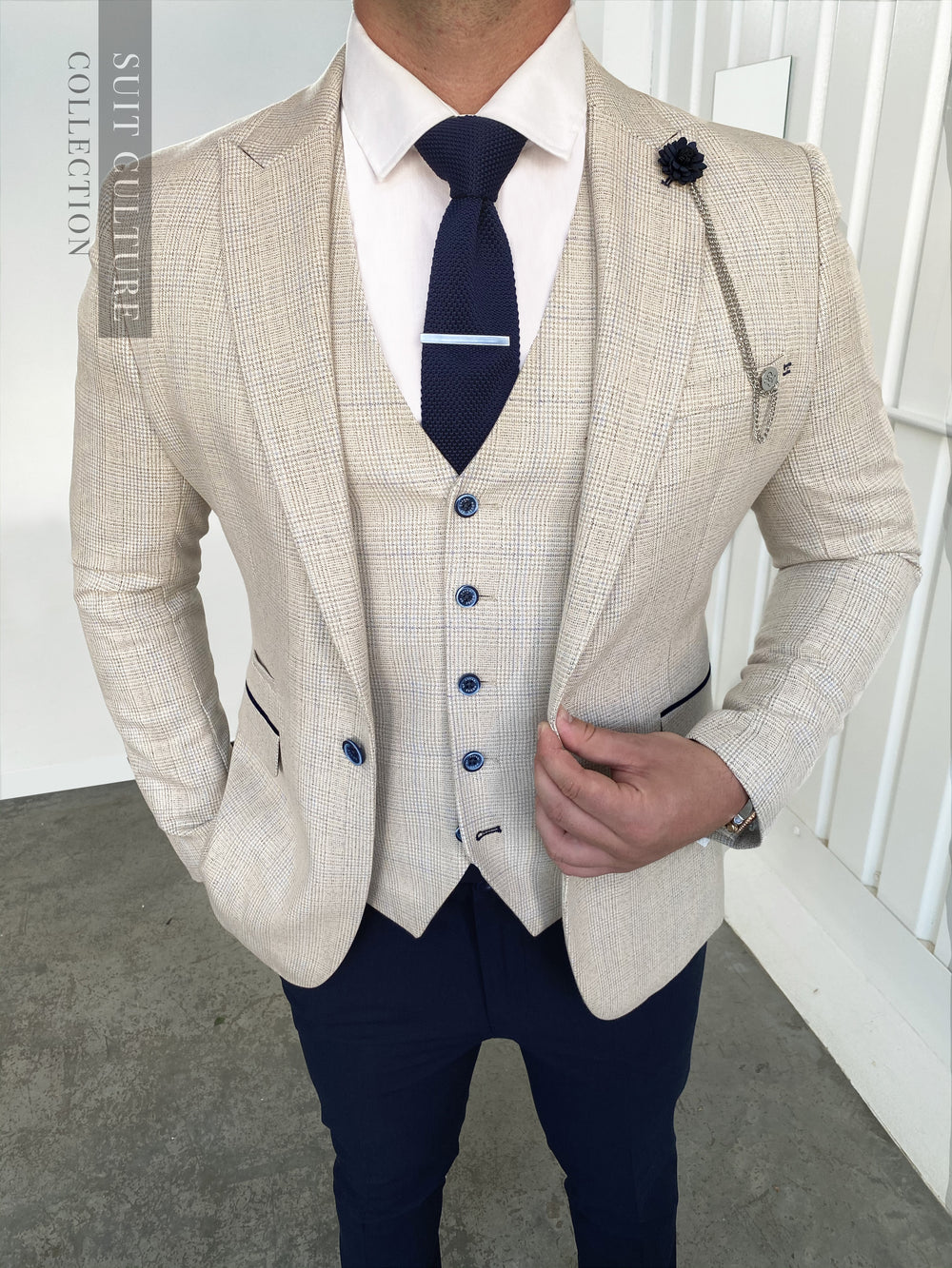 Caridi Beige - Waistcoat
