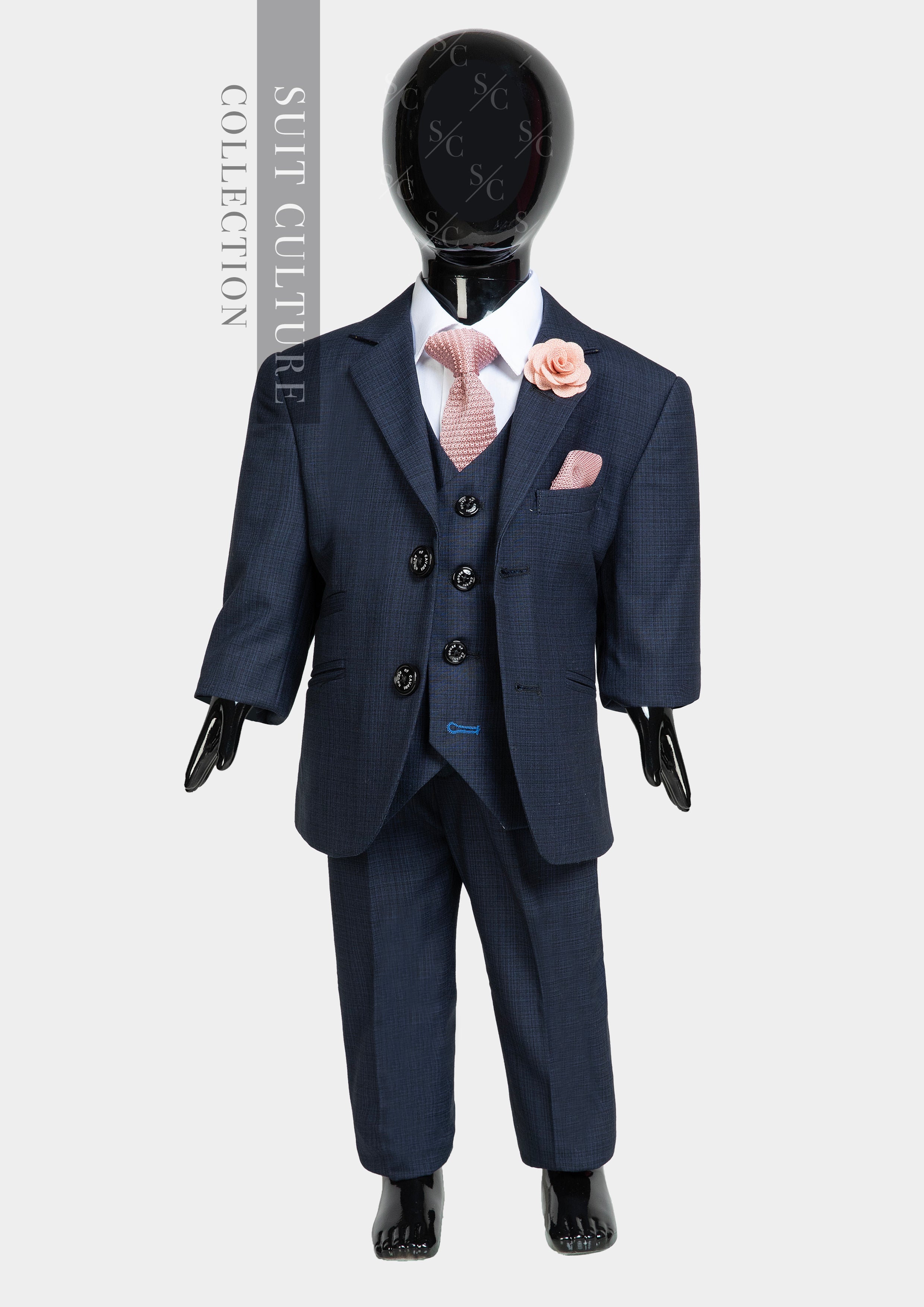 Boys Seeba Navy - 3 Piece