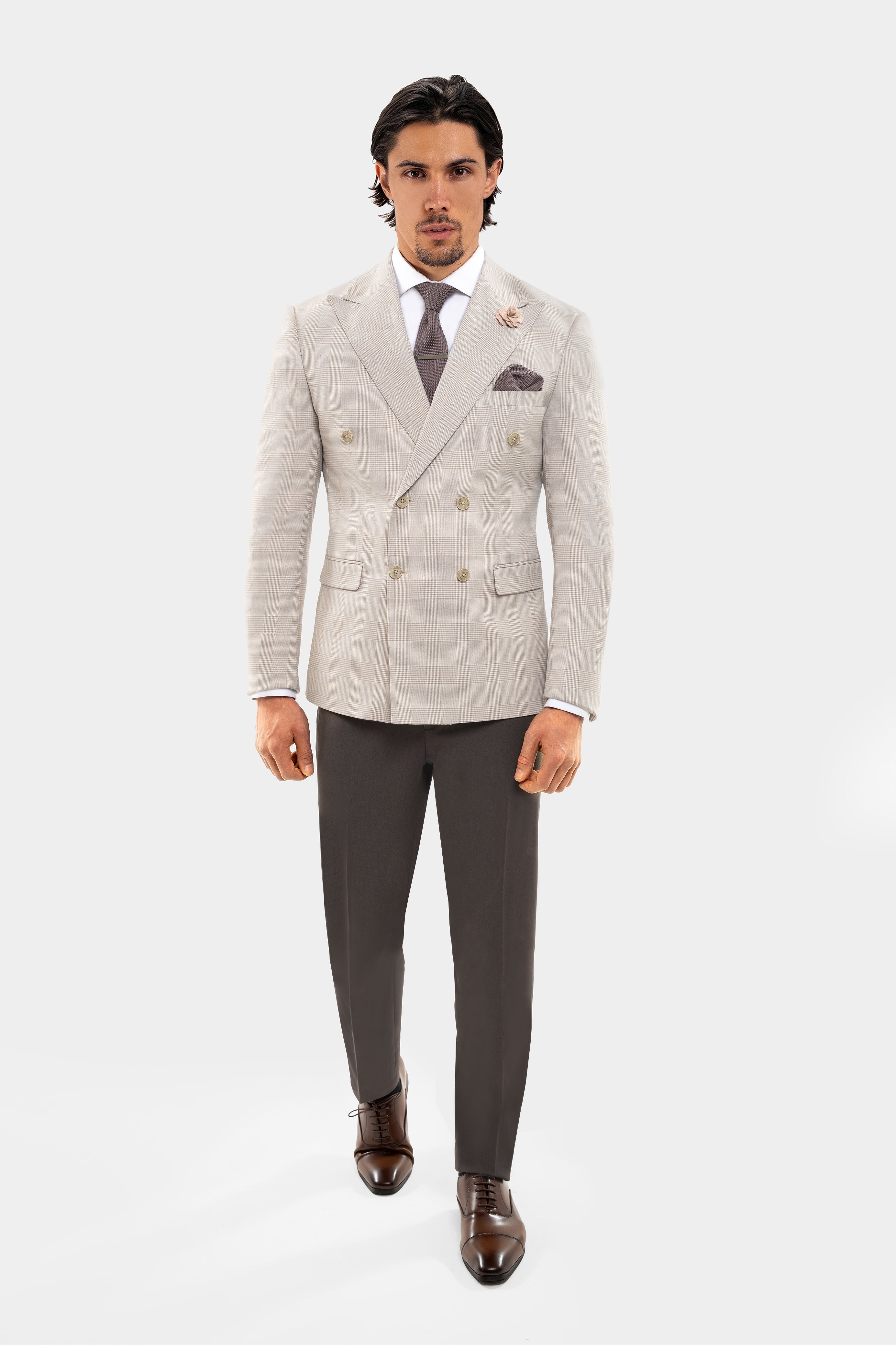Santorini Brown DB - Blazer
