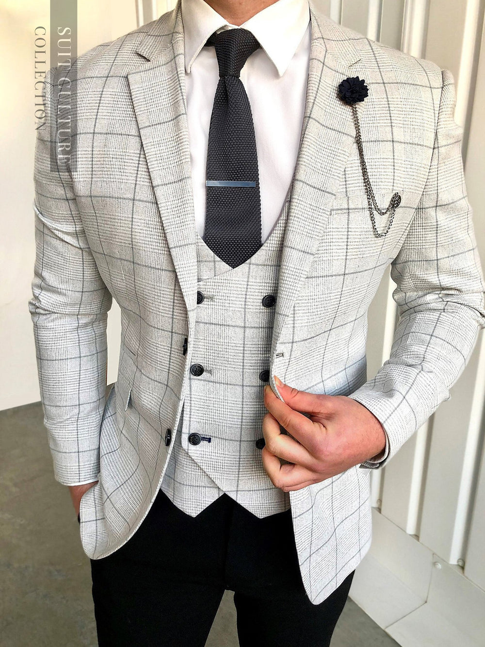 Radika Black Split - 3 Piece -