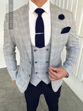 Milan Navy Split - 3 Piece -