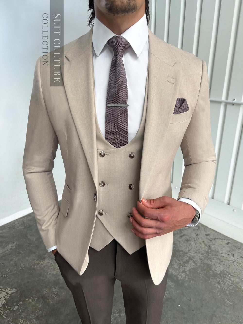 Sicili Brown Split - 3 Piece -