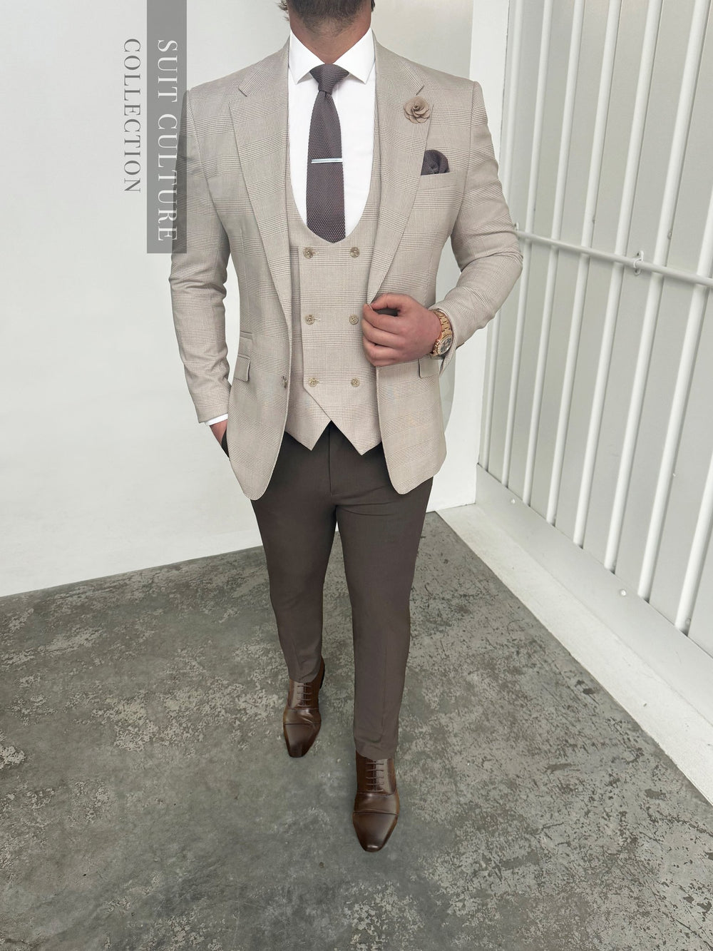 Santorini Brown Split - 3 Piece -