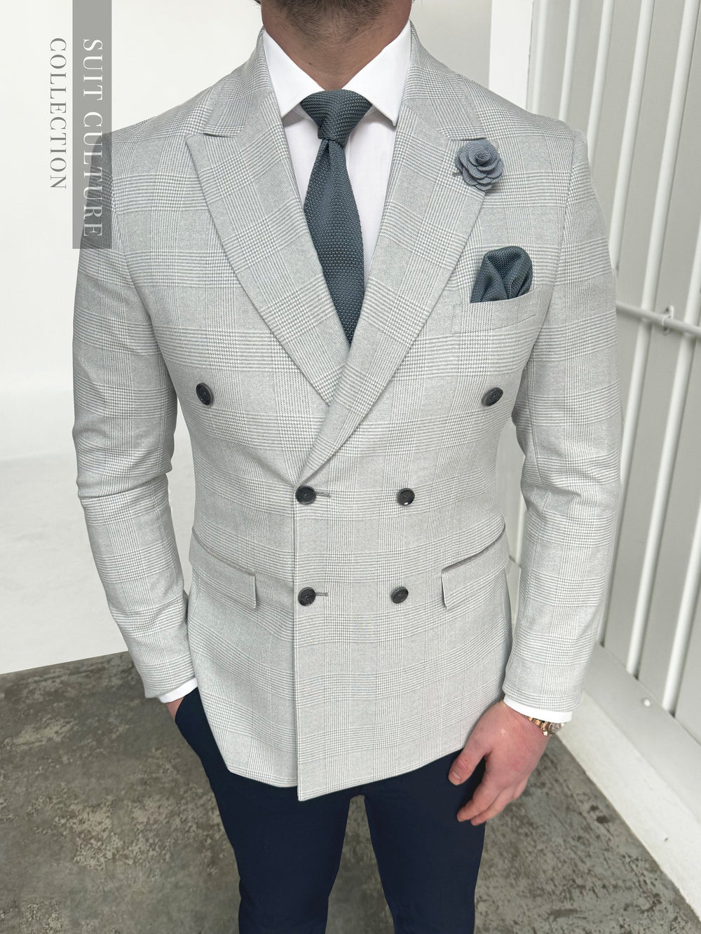 Santorini Grey DB Split - 2 Piece