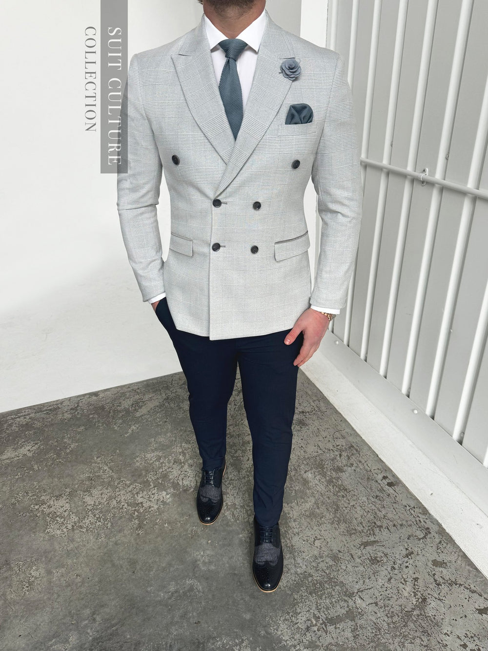 Santorini Grey DB Split - 2 Piece