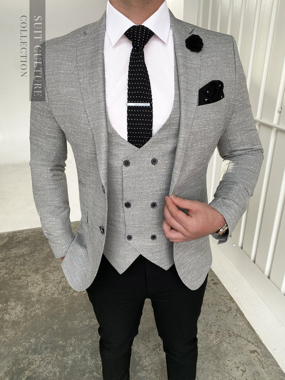 Madrid Grey - 3 Piece -