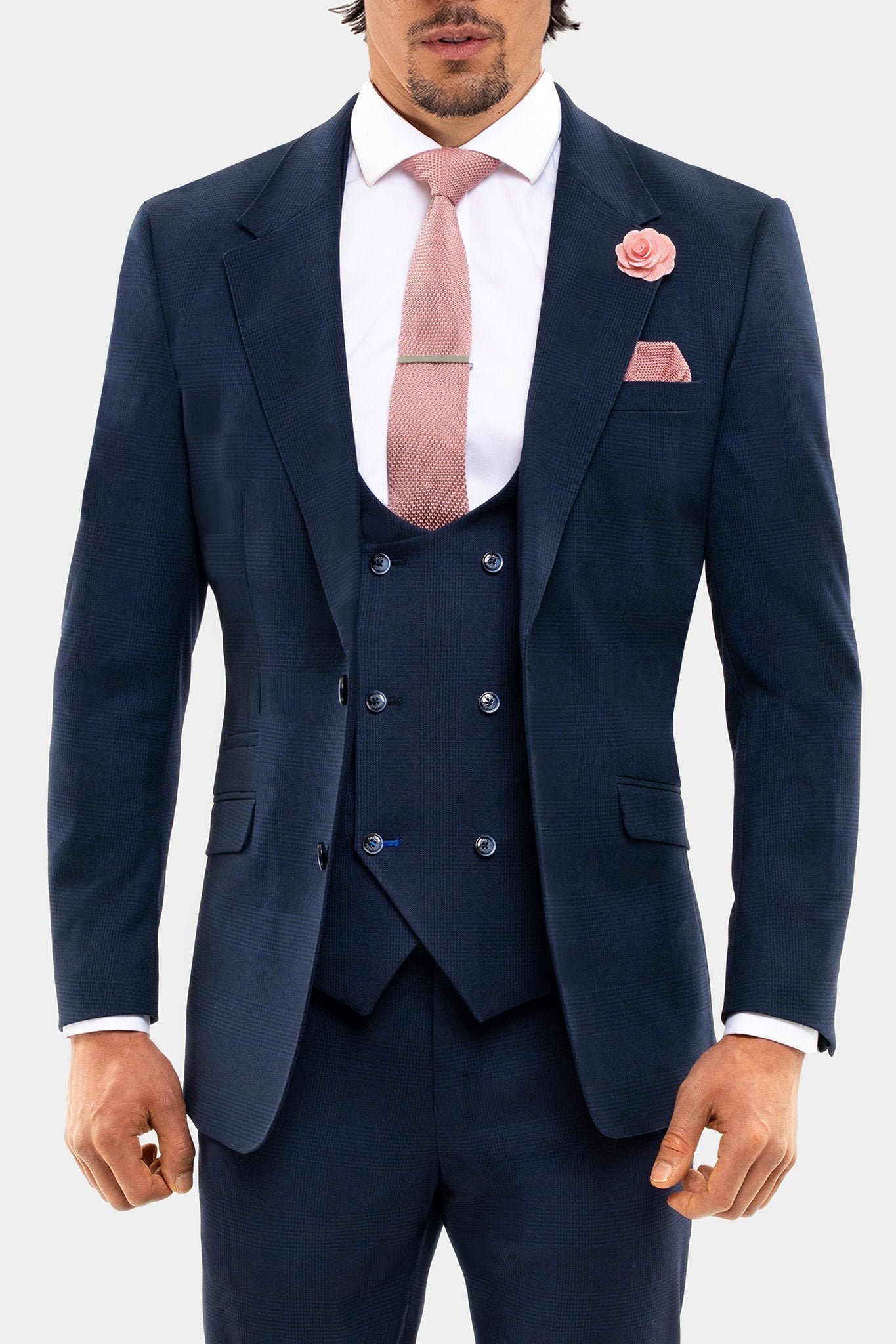 Santorini Navy DB - 3 Piece