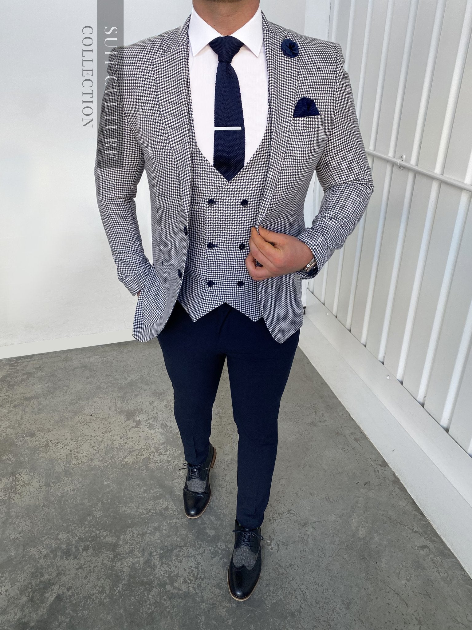 Dublin Navy Split - 3 Piece -