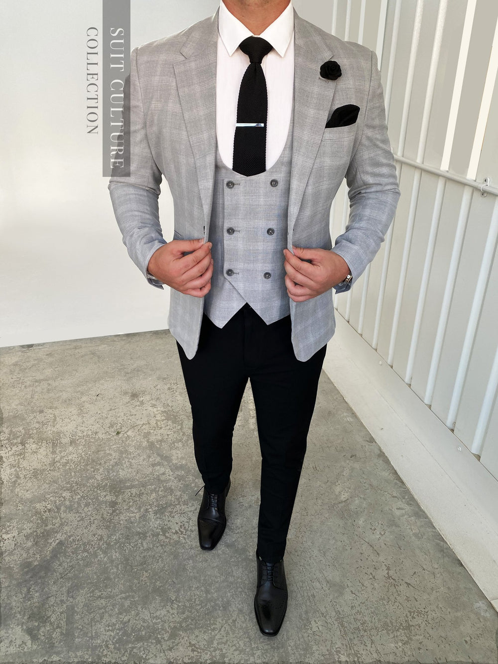 Milan Black Split - 3 Piece -