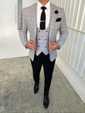 Milan Black Split - 3 Piece -