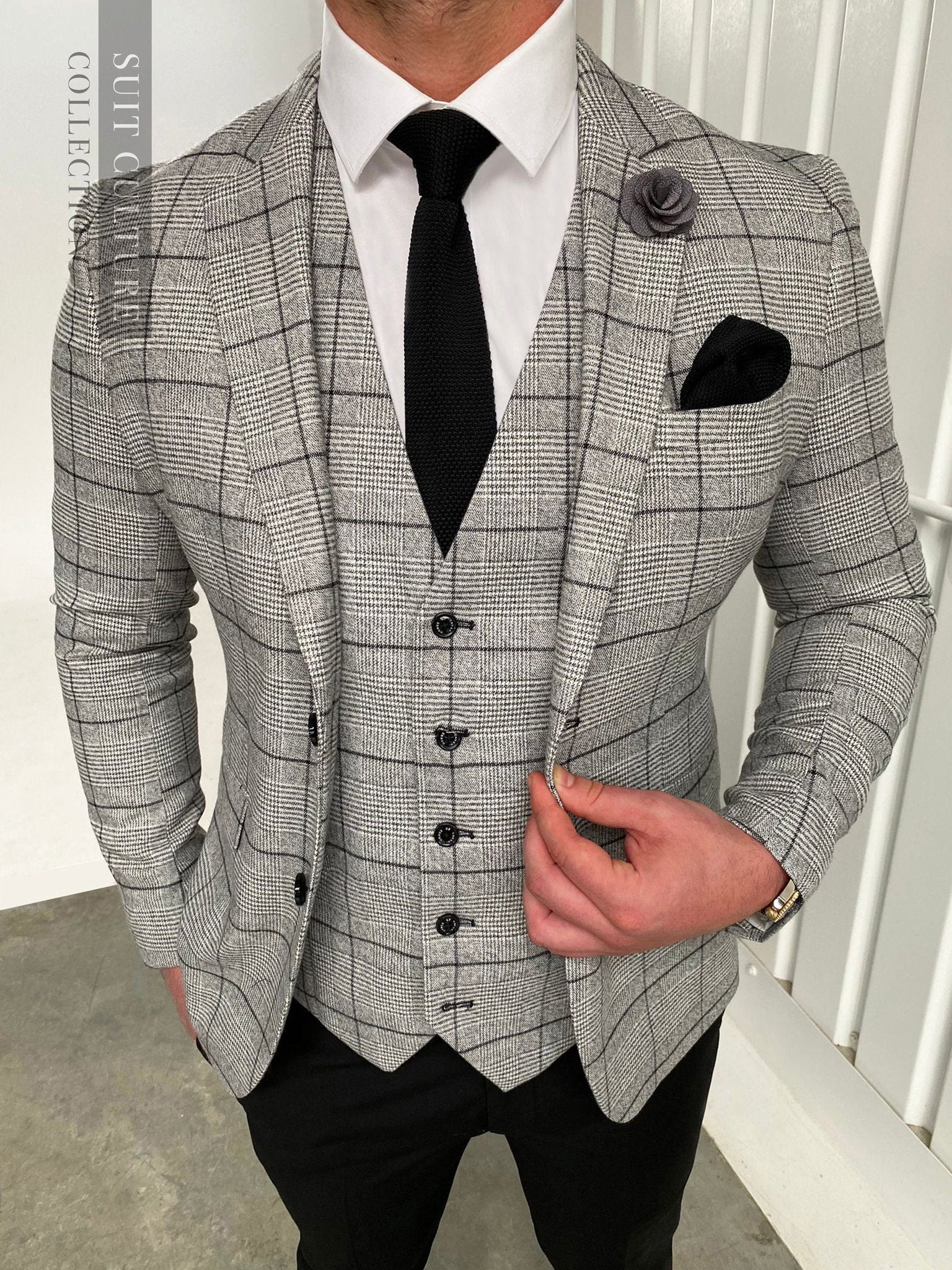 Ghost Black Split - 3 Piece -