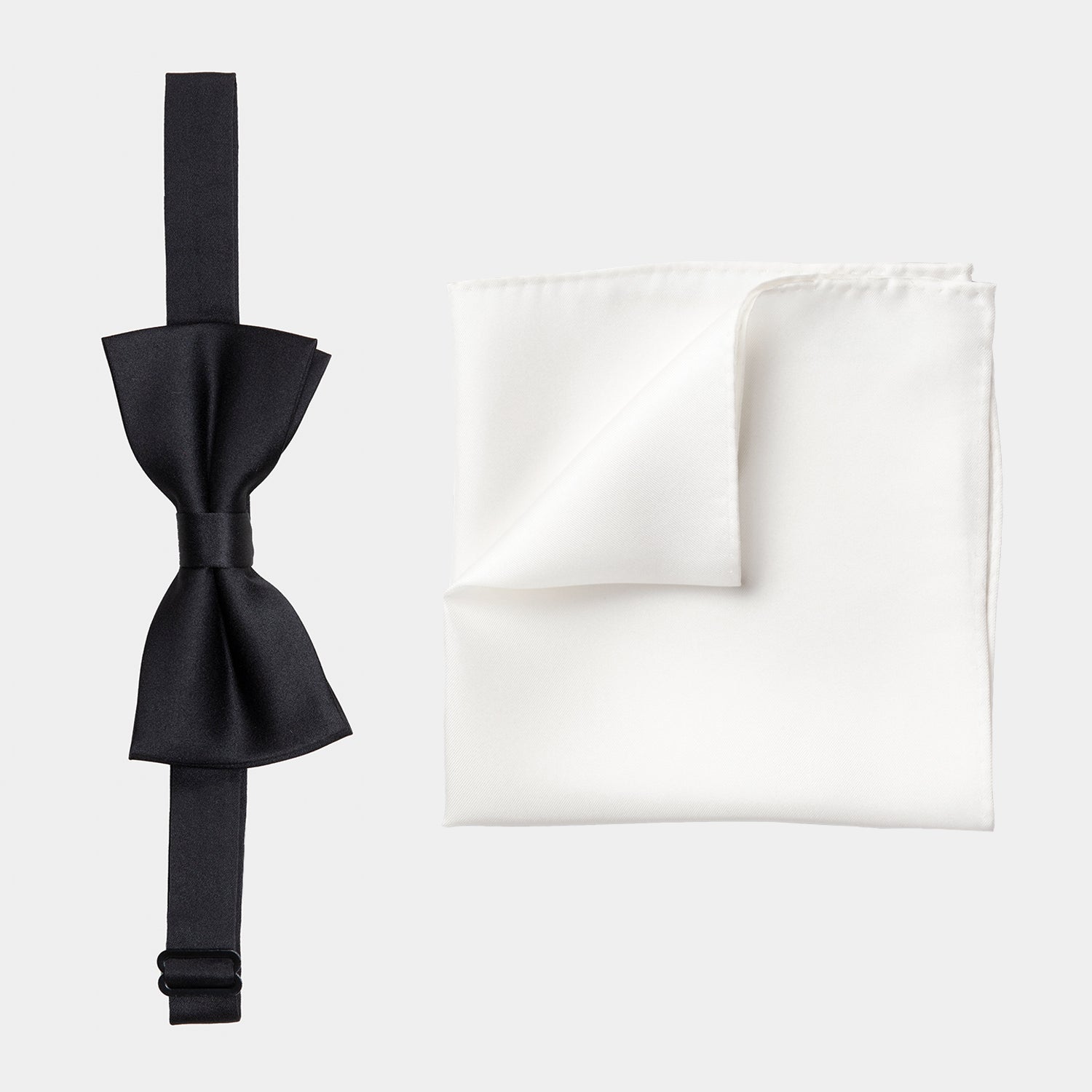 Bow Tie White Accessories Set