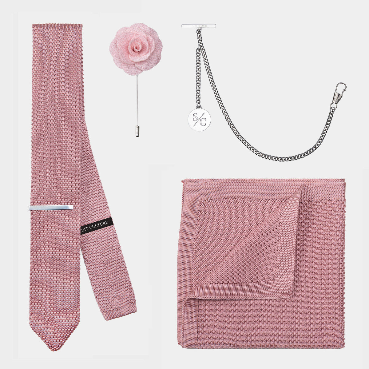 Pink Raspberry Accessories Blush Pink Accessories Set