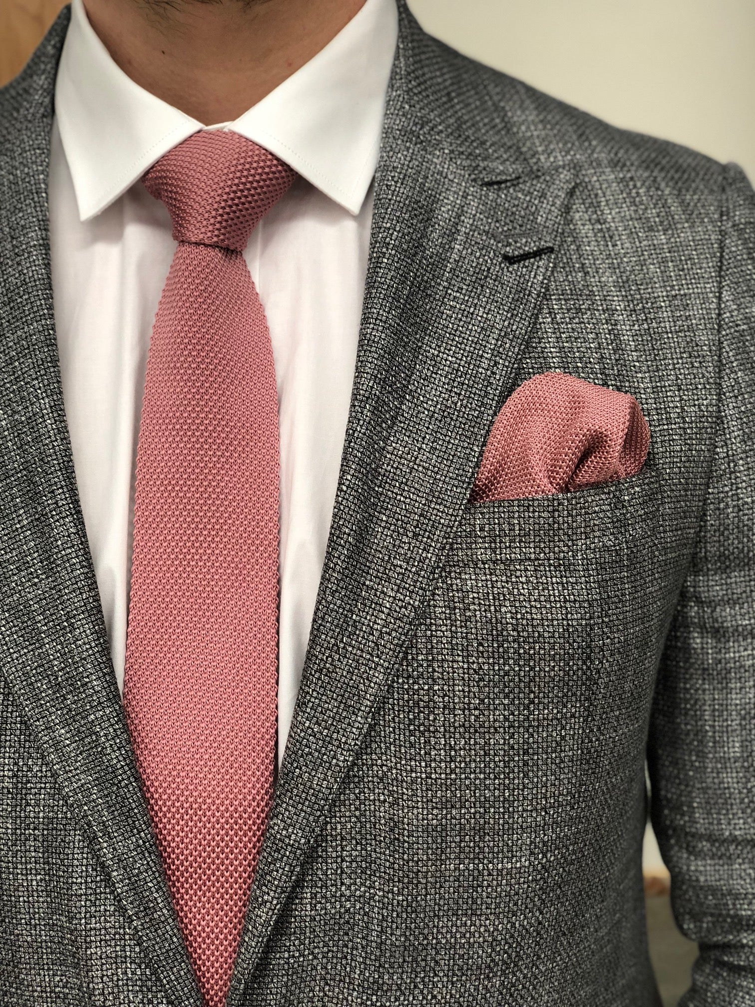Blush Knitted