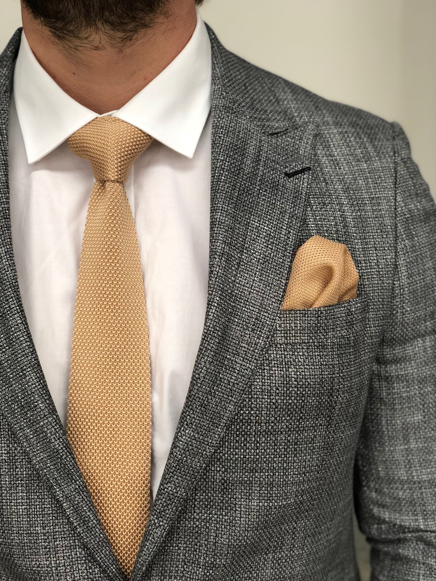 Champagne Knitted