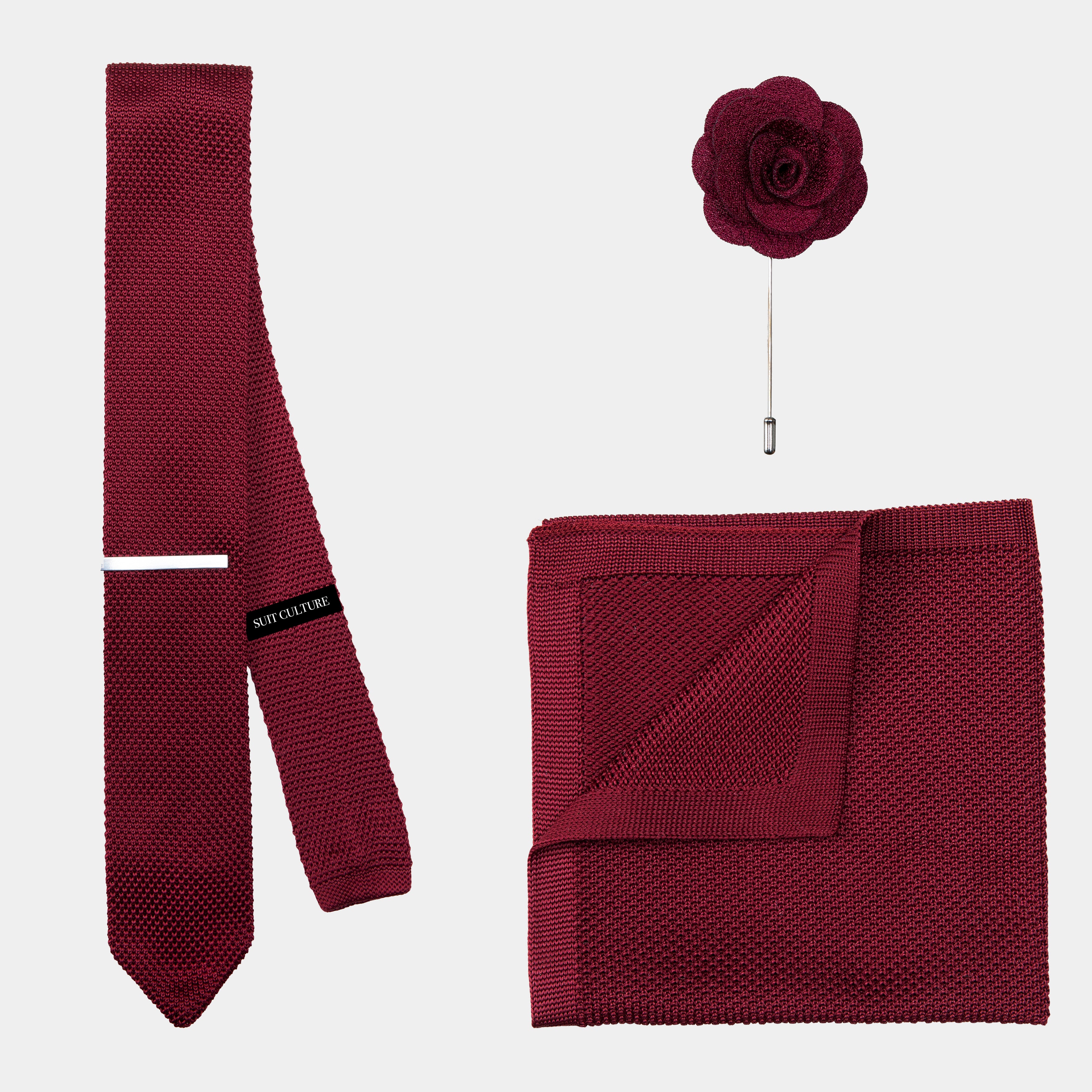 Maroon Accessories Set