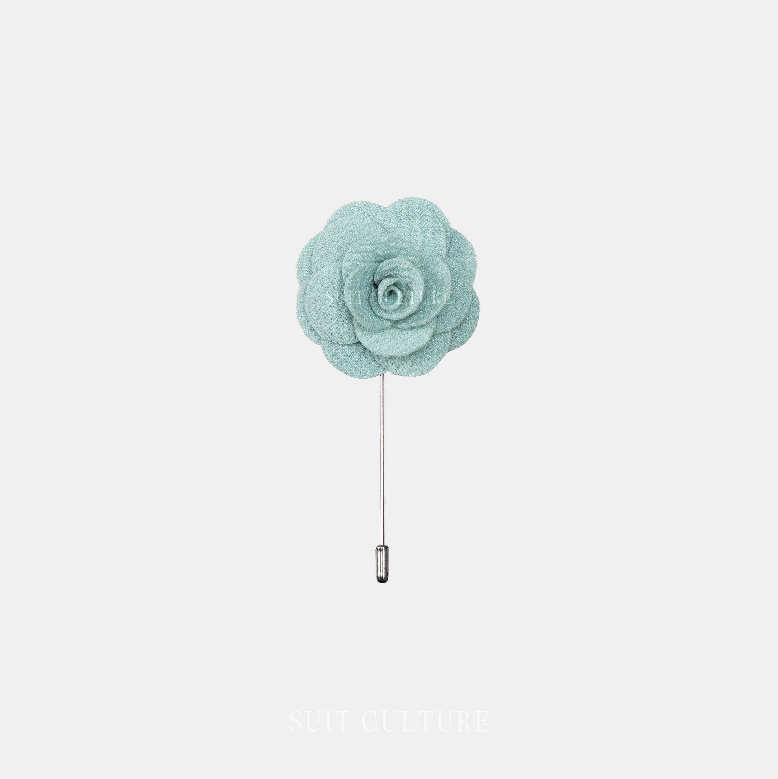 Sage Flower Pin