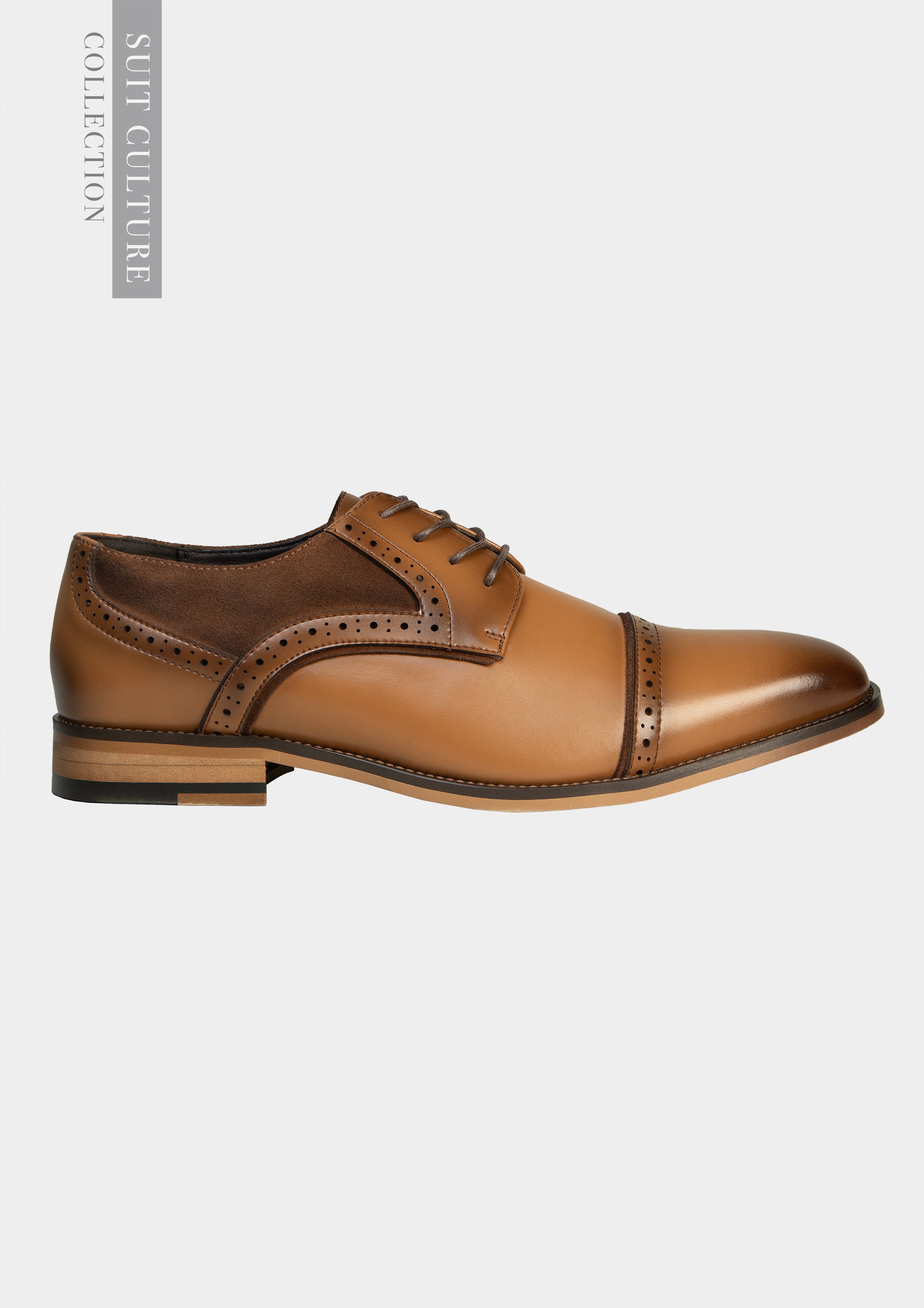 Greenwich Tan Brogue