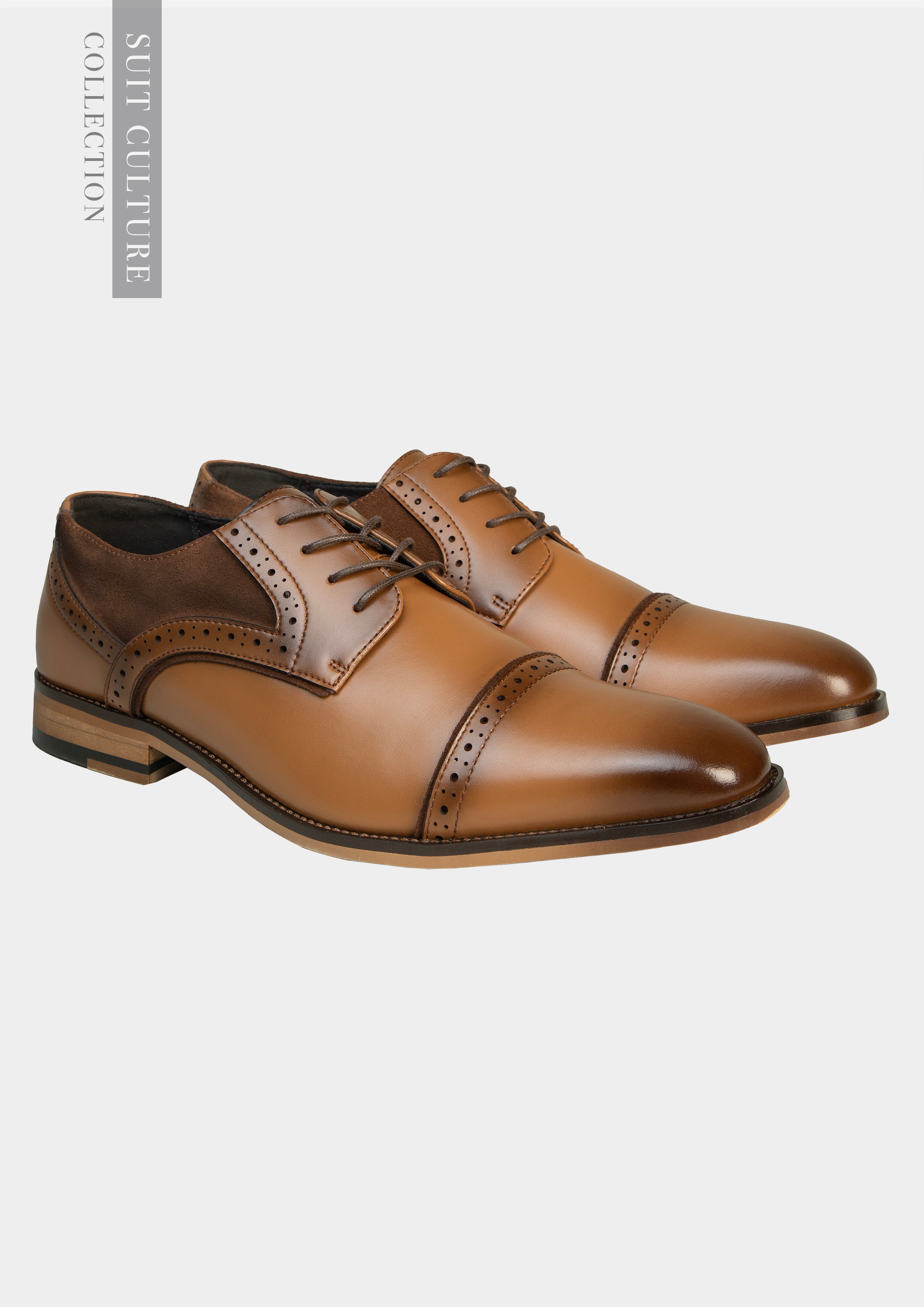 Greenwich Tan Brogue