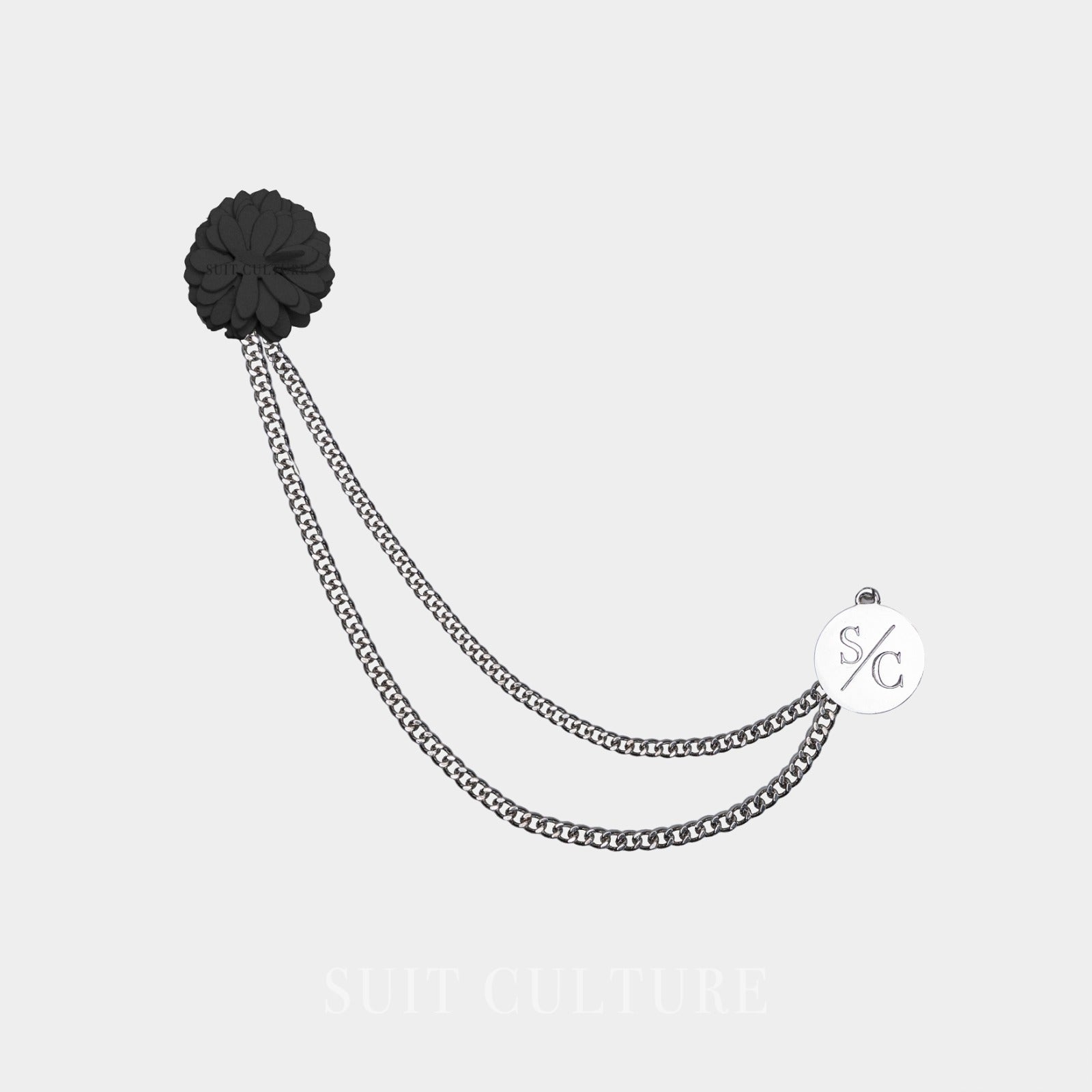 Black Flower Chain