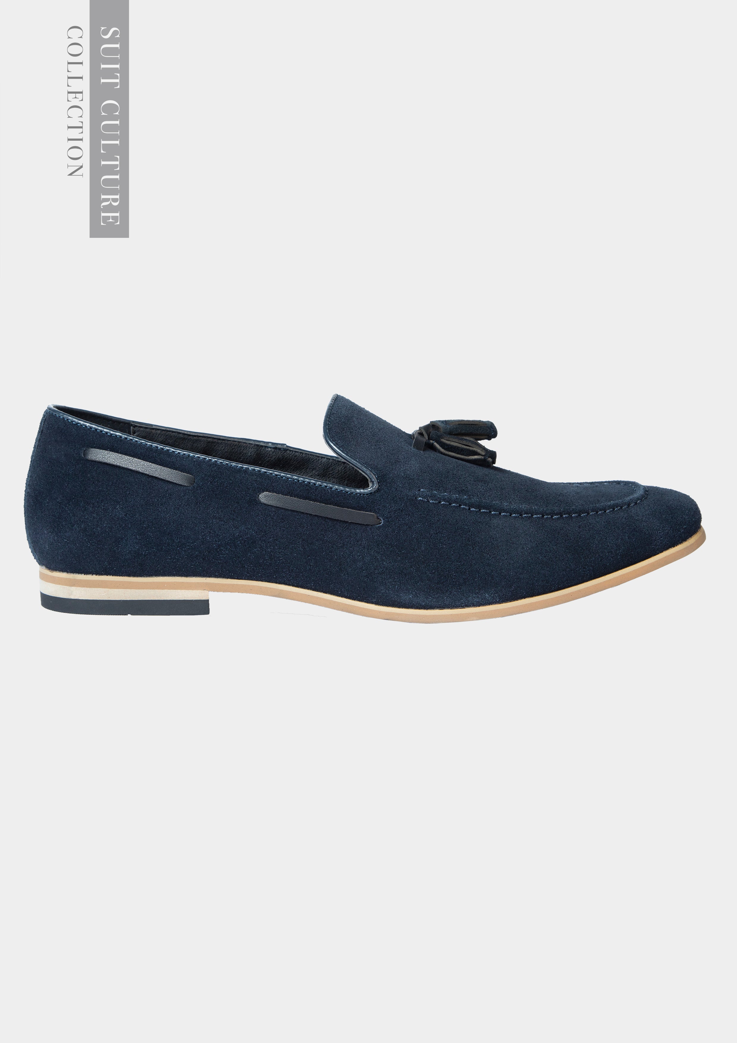 Navy Loafer